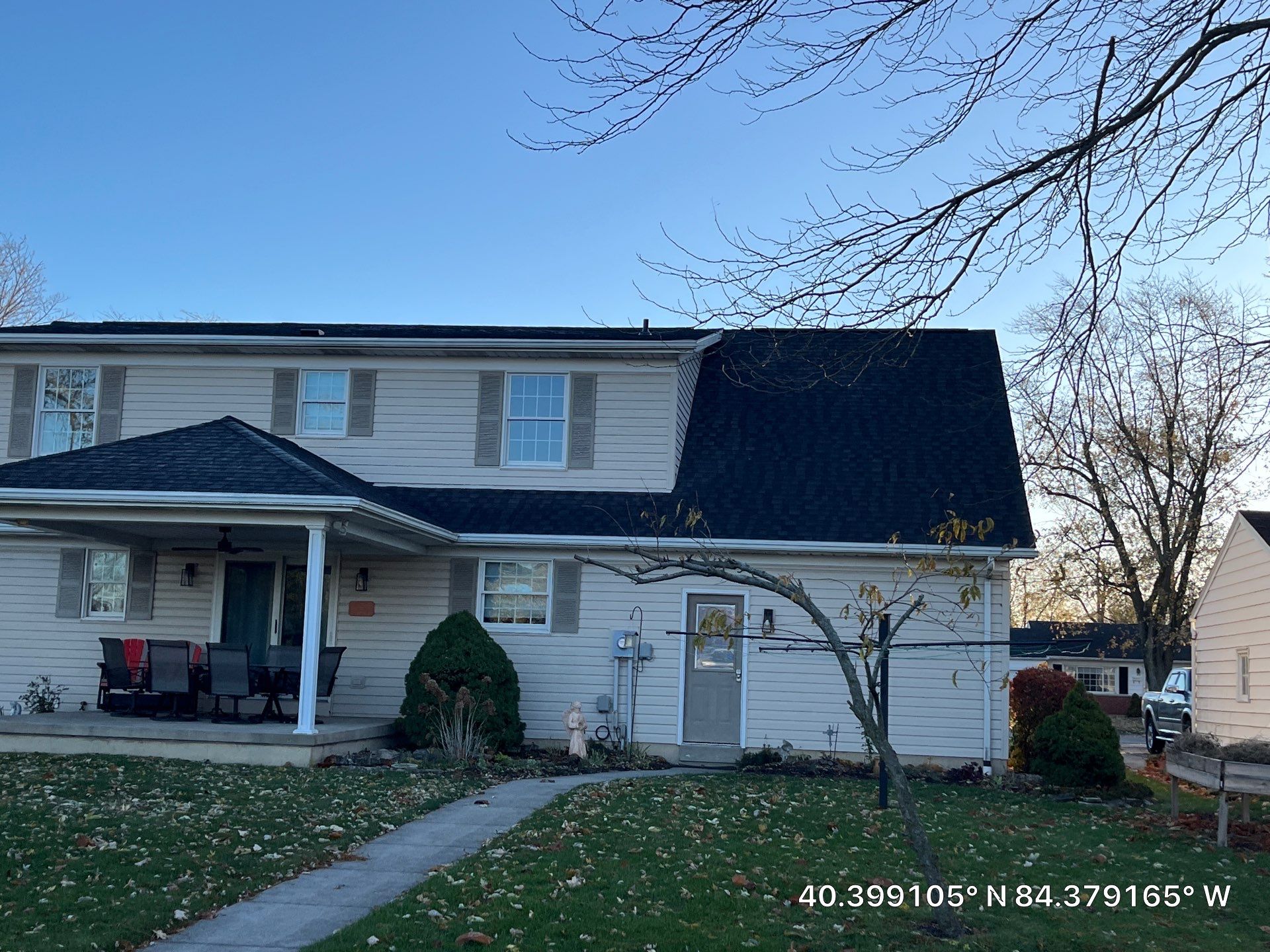 Residential Roofing Installation using GAF Timberline HDZ Appalachian Sky by Nitro Roofing and Construction