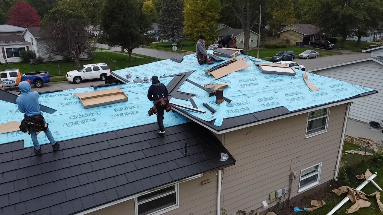 Mishawaka Indiana Metal Slate Roof Installation – Residential Upgrade by 4Ever Metal Roofing