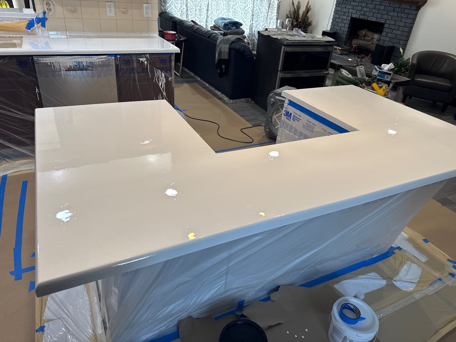 Countertop Transformation!! by Gordon Painting