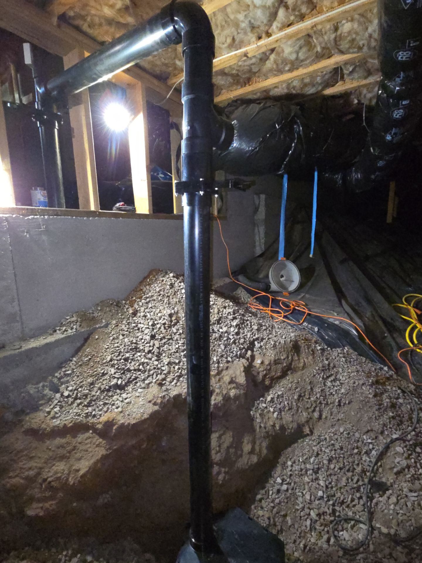 Sub Slab SafeAir™ System Activation by JustRadon.Com