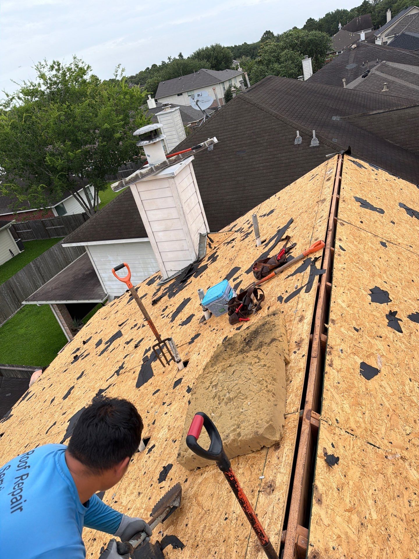 Roof Replacement in Woodbridge, Sugar Land TX by Roof Repair Company