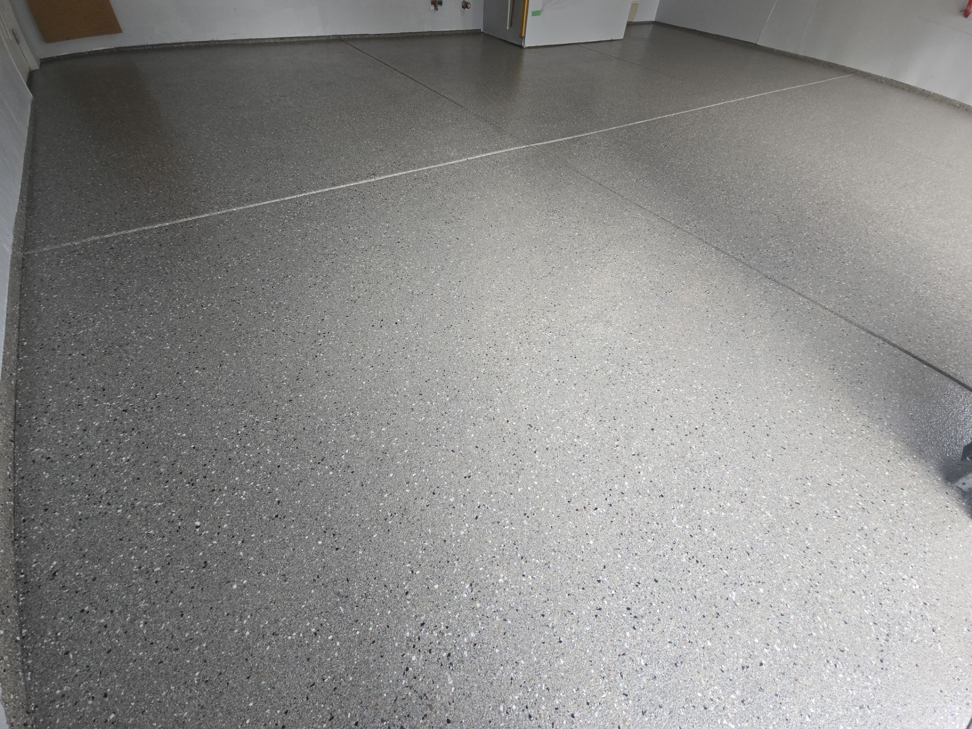 Garage Transformation using Shale Hybrid by Croc Coatings, LLC