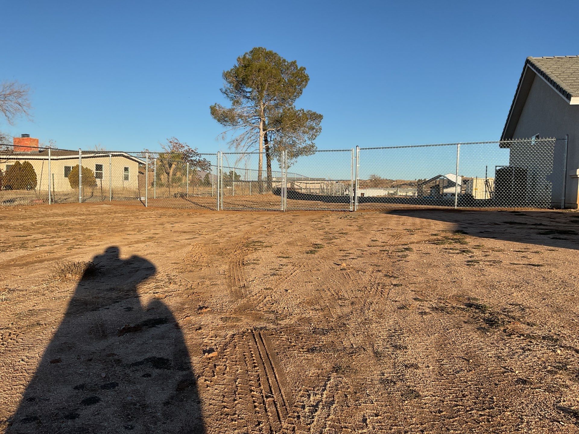 6ft and 5 ft chain link by Fence Guys Inc. 