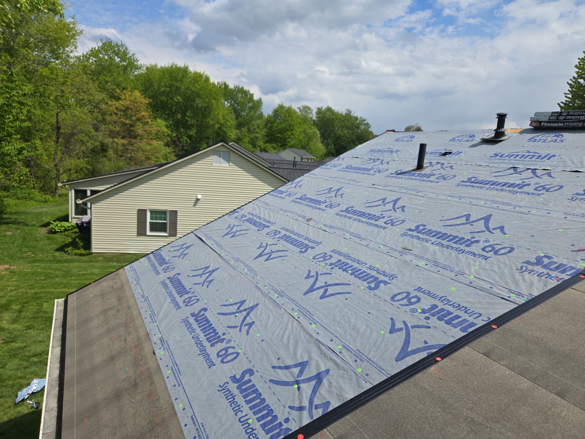 Atlas Pinnicle, Color, Black Shadow, Drip Edge, Color, Black by Eagle Eye Roofing