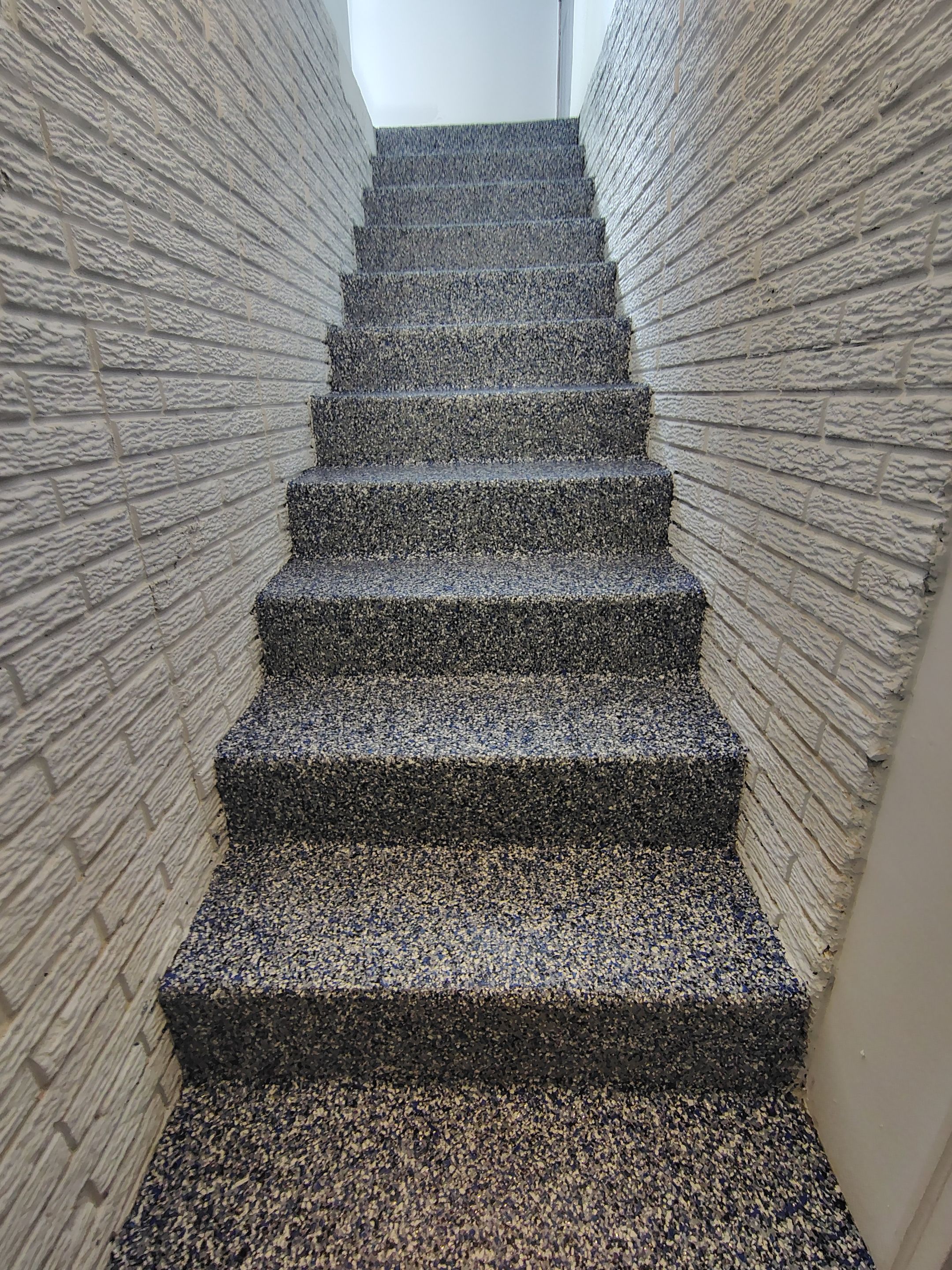 Hartford Garage Concrete Coating With Orbit Flake Finish by Select Painting, Coatings & Garage Cabinets
