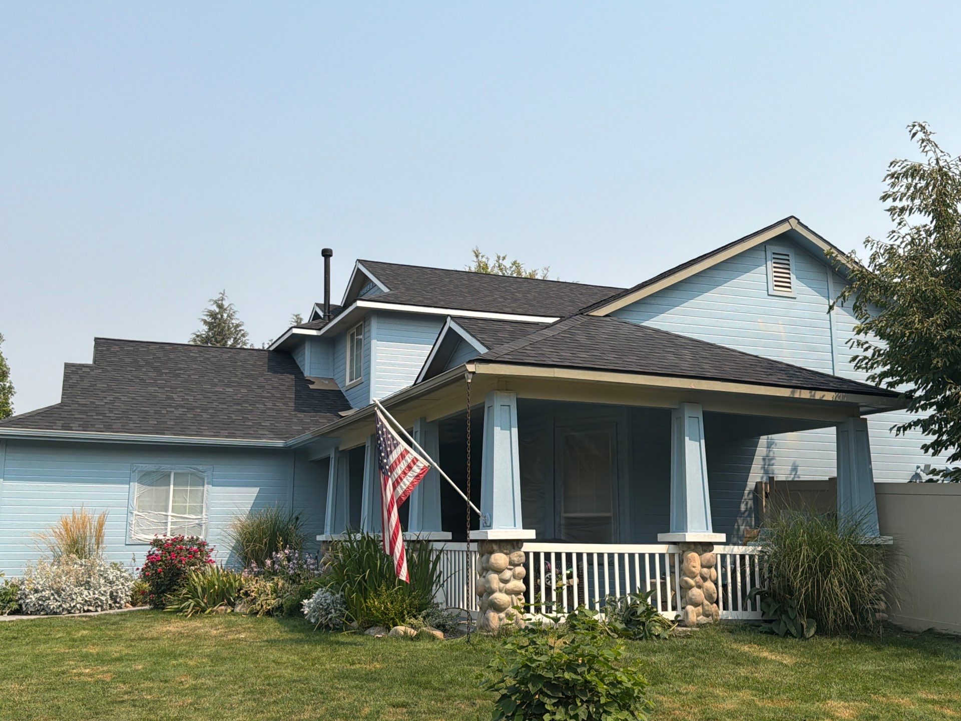 Asphalt Architectural Shingle Roof Replacement in Meridian, Idaho by Olive Roofing