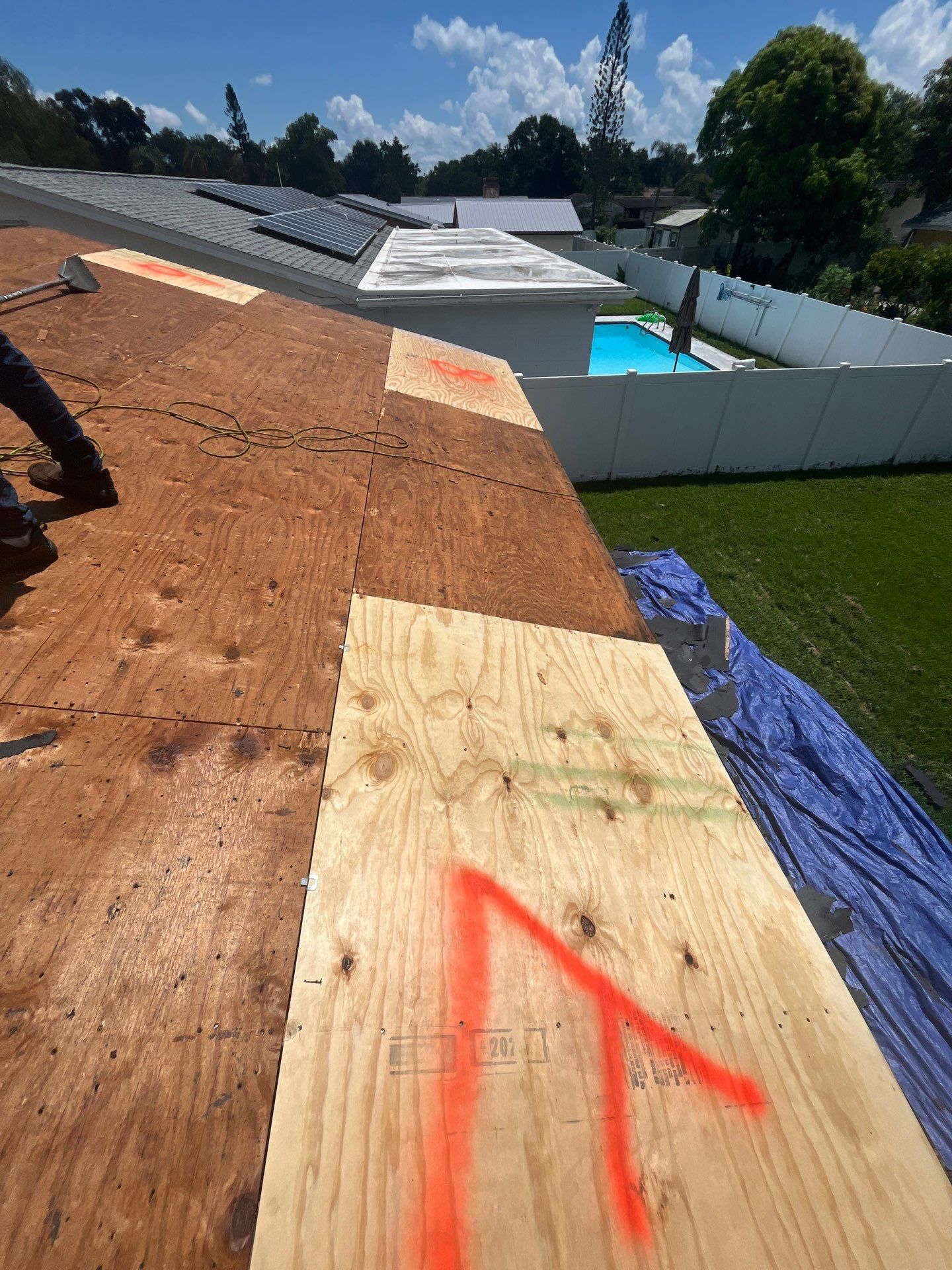 Project in St. Petersburg 33702 by Mitchell Roofing Company LLC 