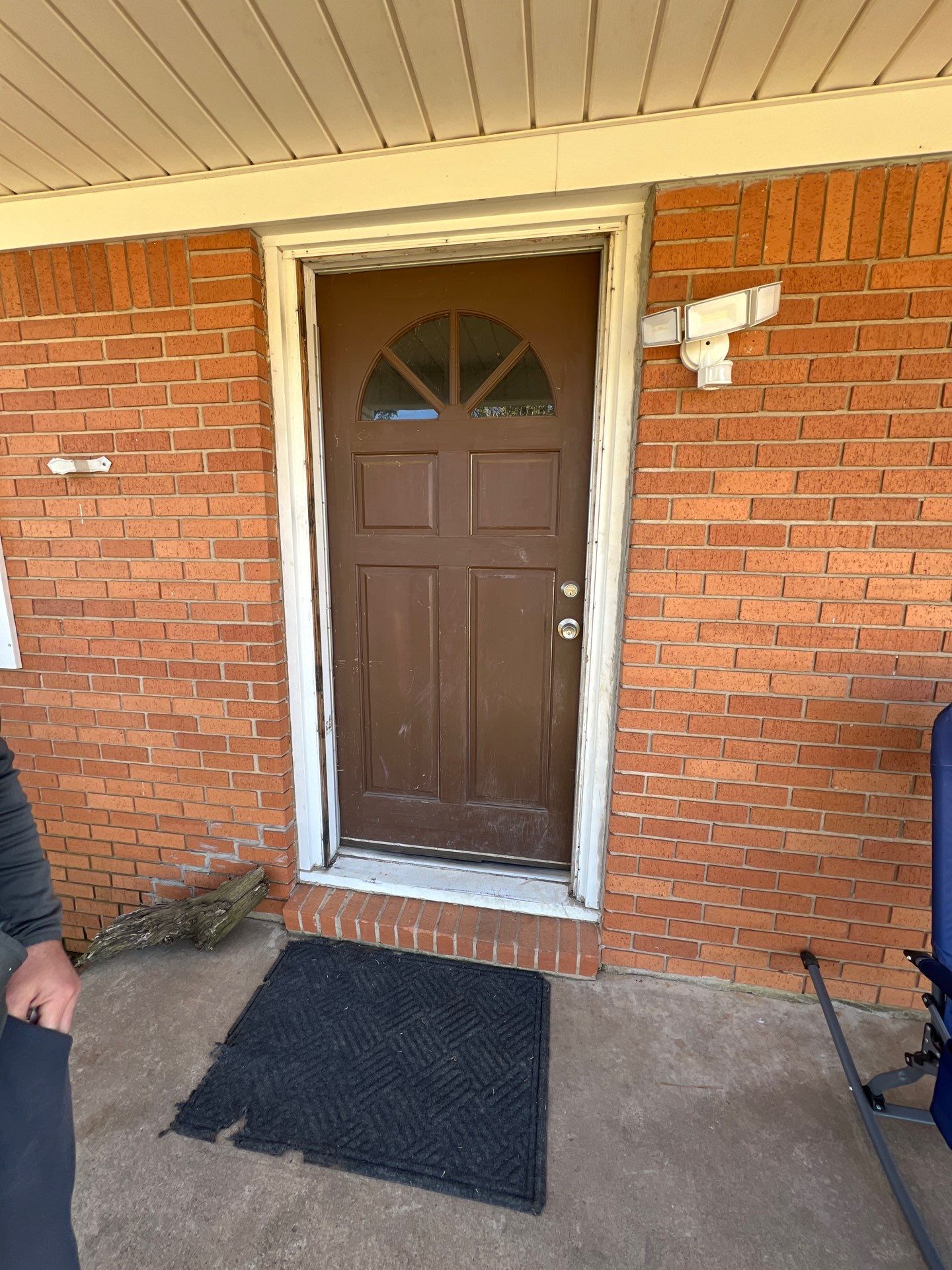 Exterior door & storm door installation by In & Out Construction & Remodeling, LLC