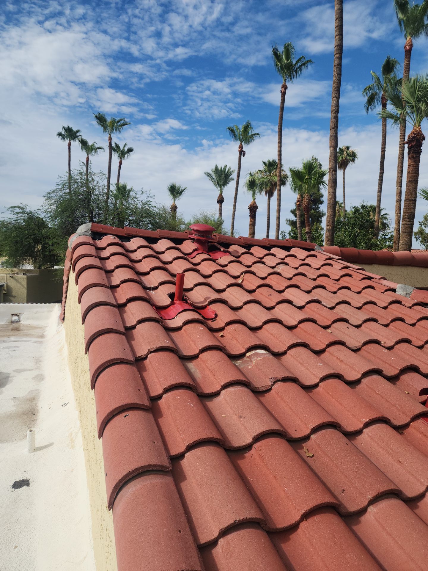 Spanish Red Concrete Tile by Reimagine Roofing