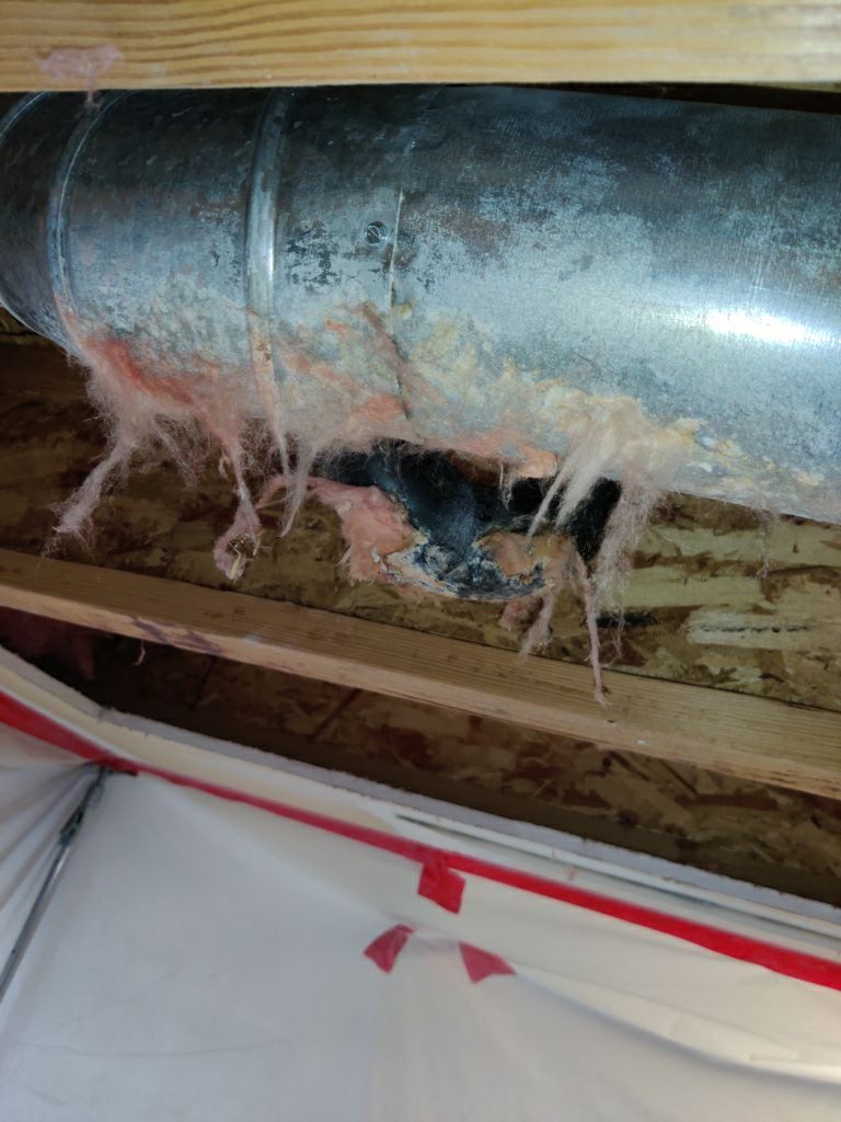 Water Damage in Garage by Accountable Home Services