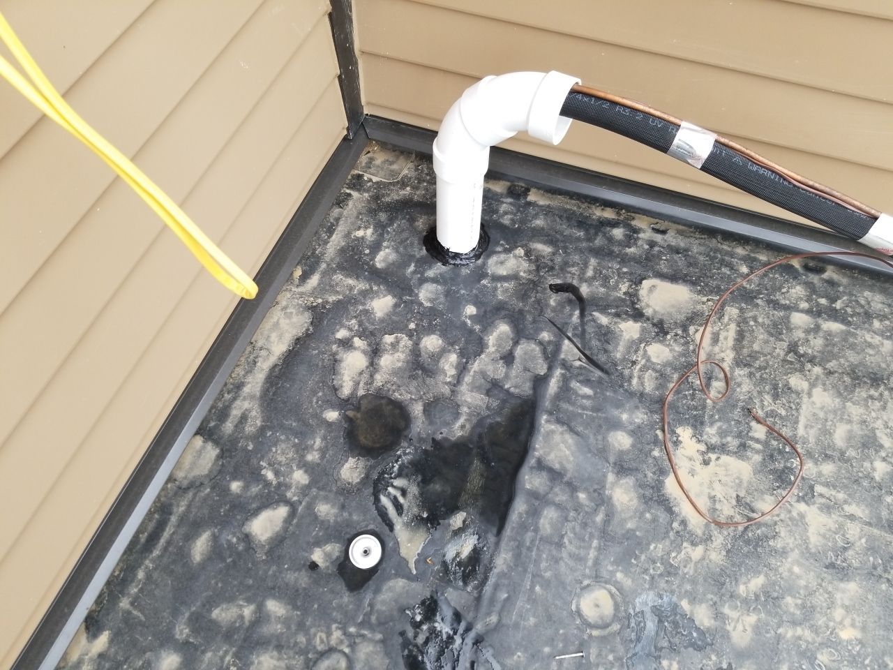 Paver install by Absolute Roofing and Construction