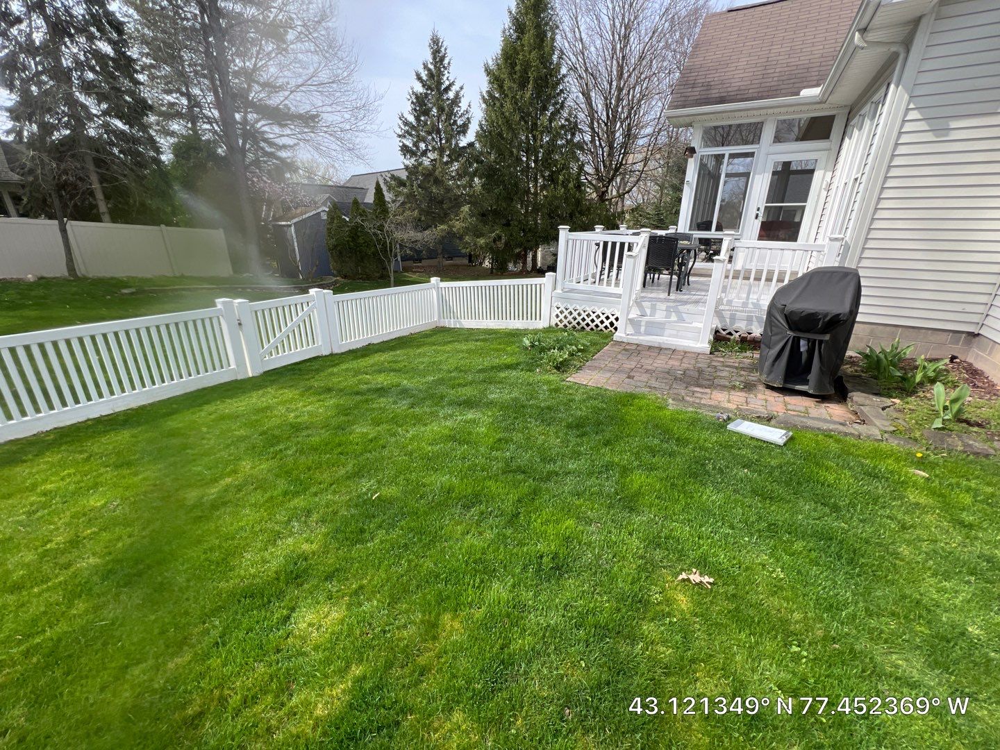 Majestic ashlar stamped concrete patio  by NG Masonry & Construction LLC