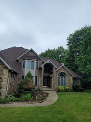 Brand: Atlas Pinnacle Color: Pristine Scotchgard Hickory Drip: Musket Brown