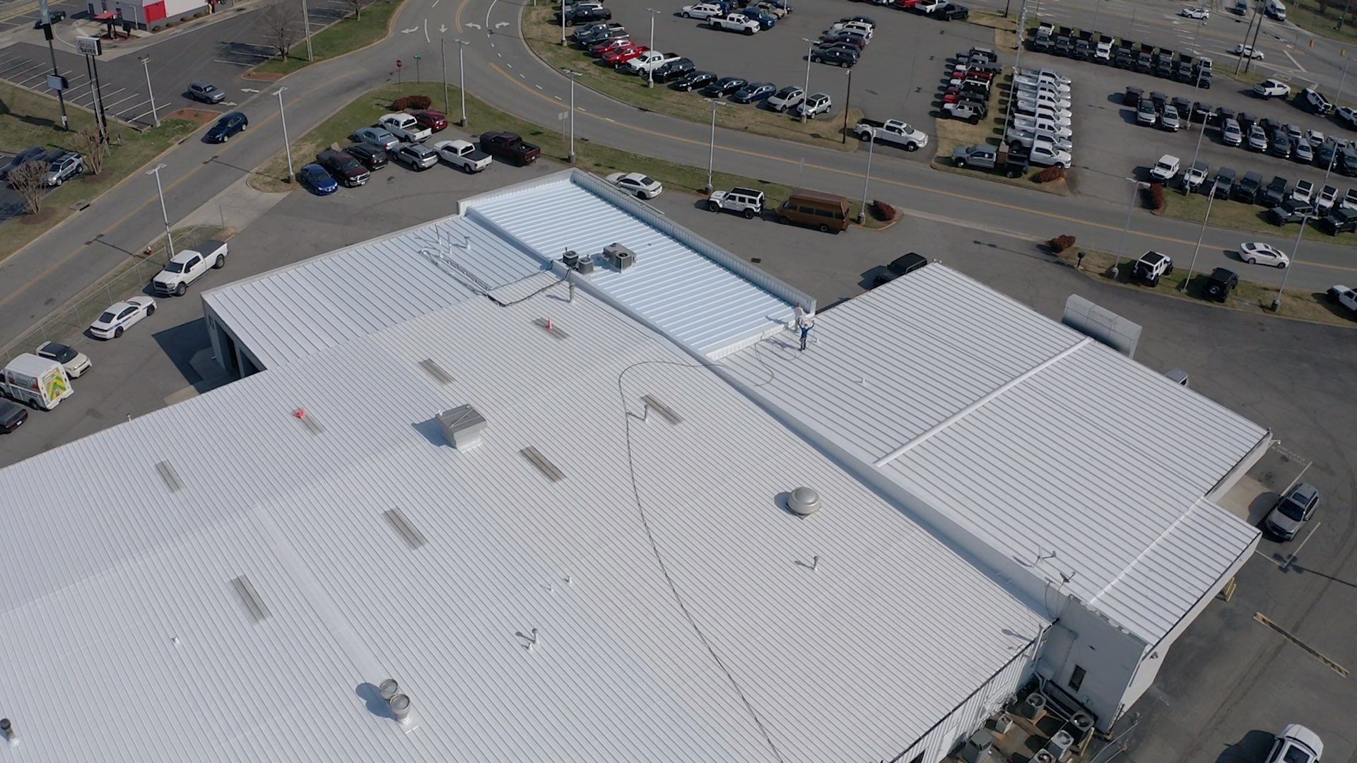 Acrylic Coating  by Just In Time Roofing and Restoration