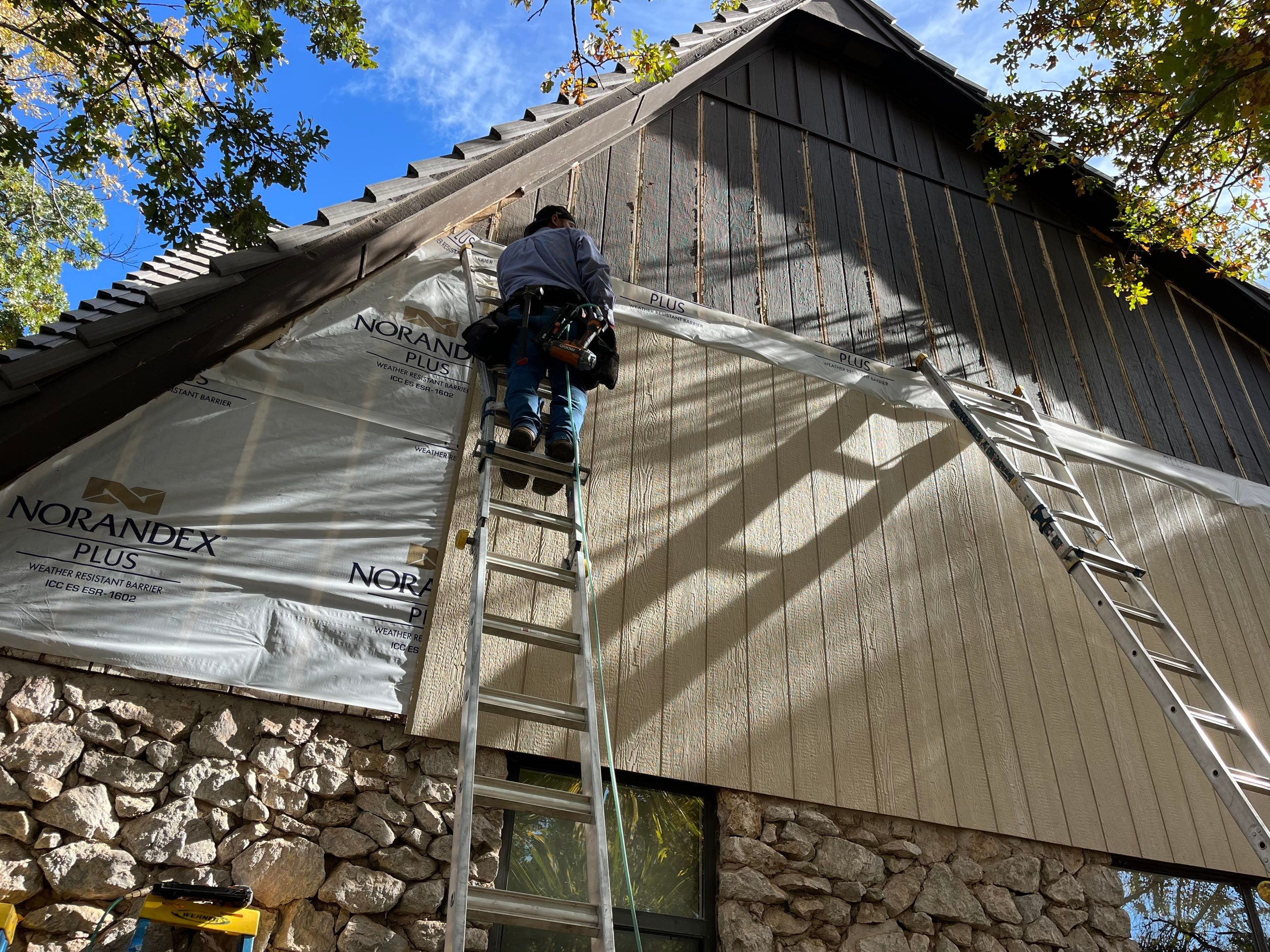 siding installation by McCann's Roofing and Construction
