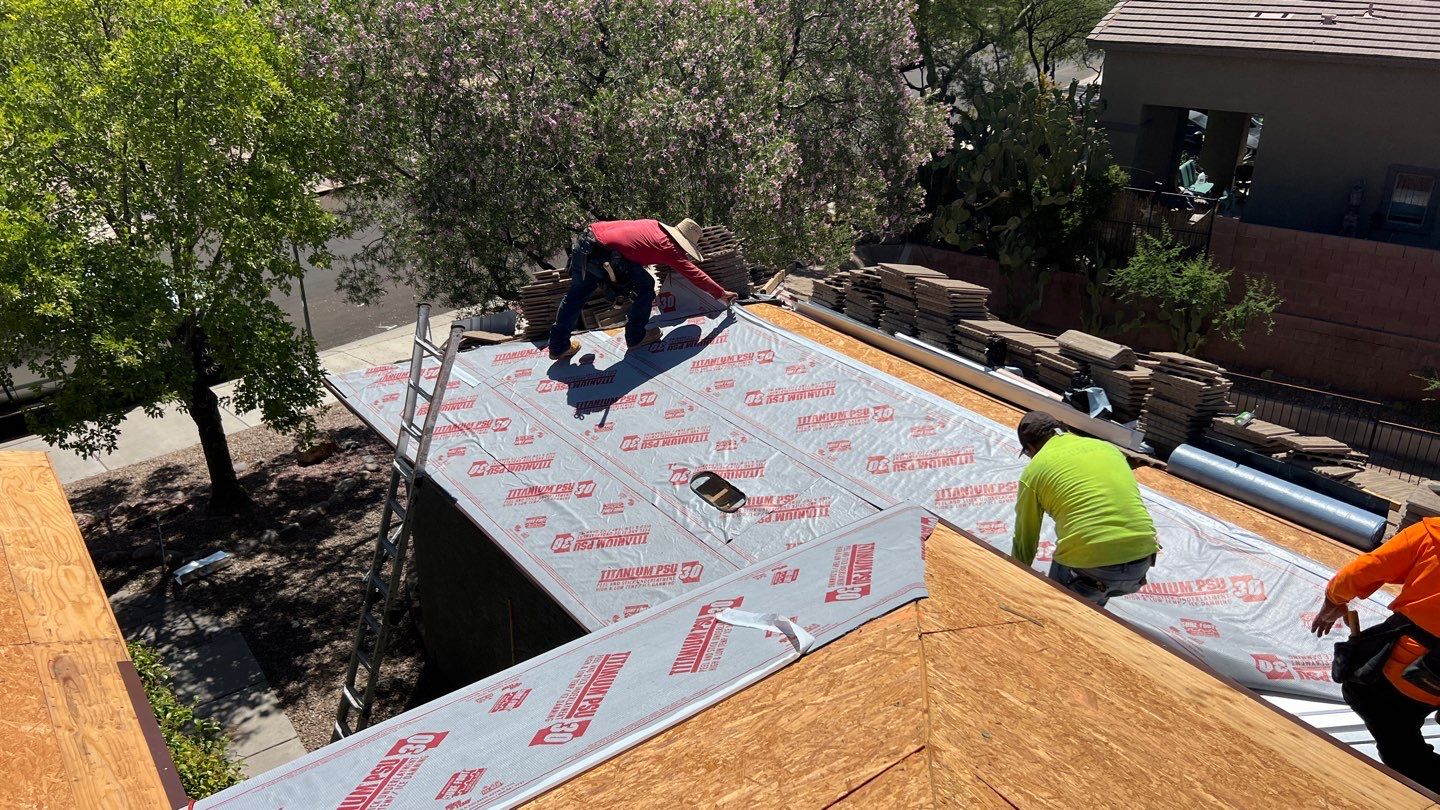 Weathered Taupe Concrete Tile by Reimagine Roofing