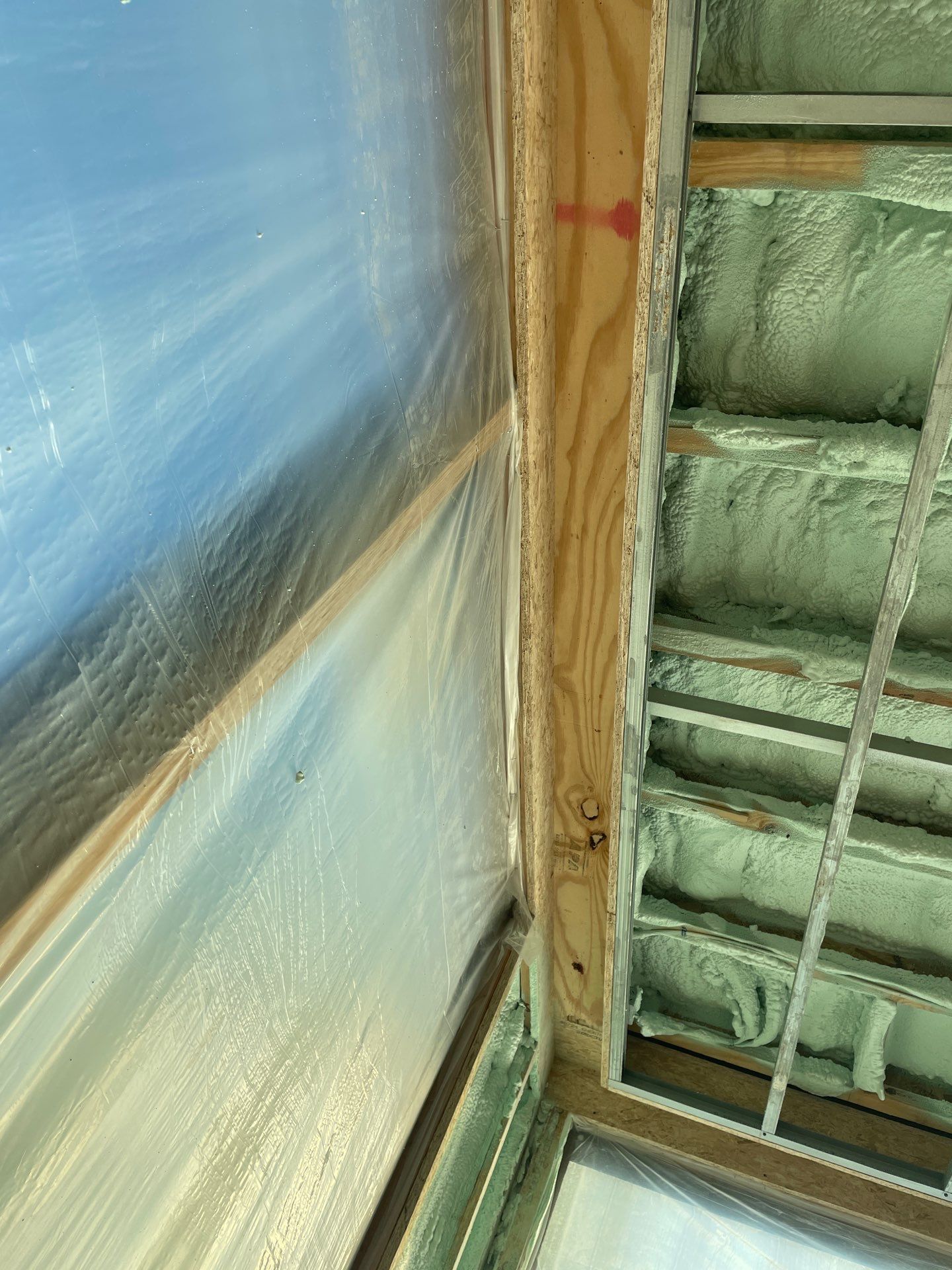 New Construction using Closed Cell Spray Foam by NYS Foam & Energy