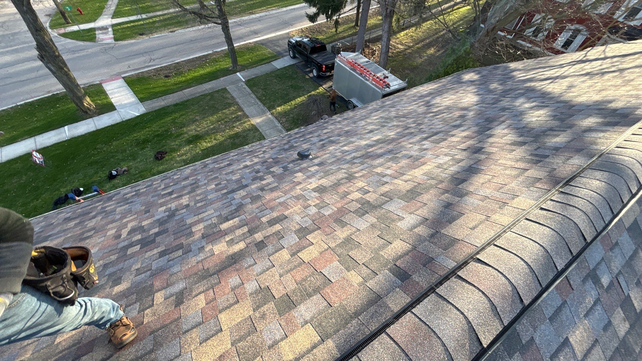 Roof Replacement using Owens Corning Summer Harvest by 180 Contractors