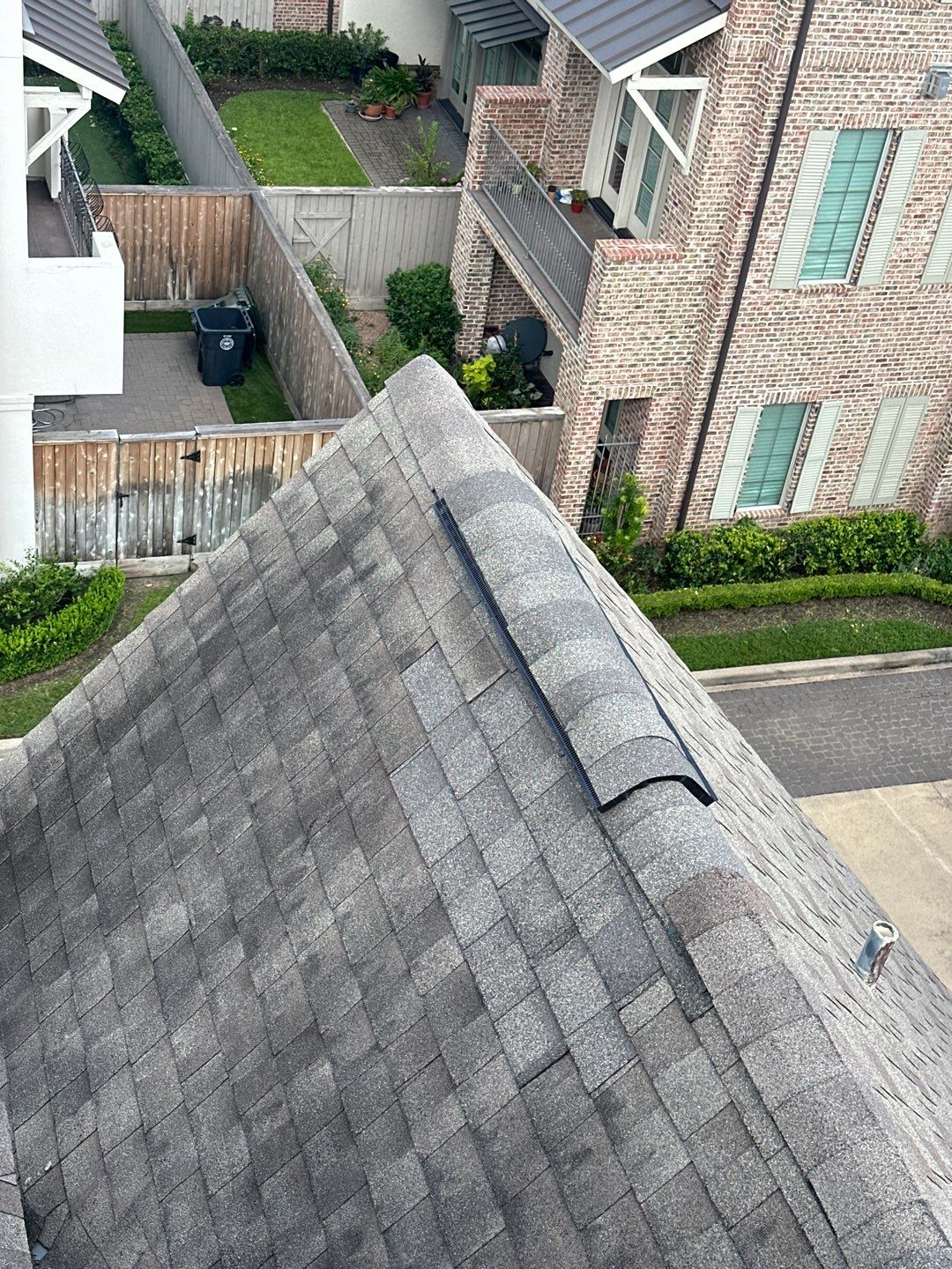 Hail Damage using Owen's Corning Duration (Lifetime) Shingles by Roof Repair Company