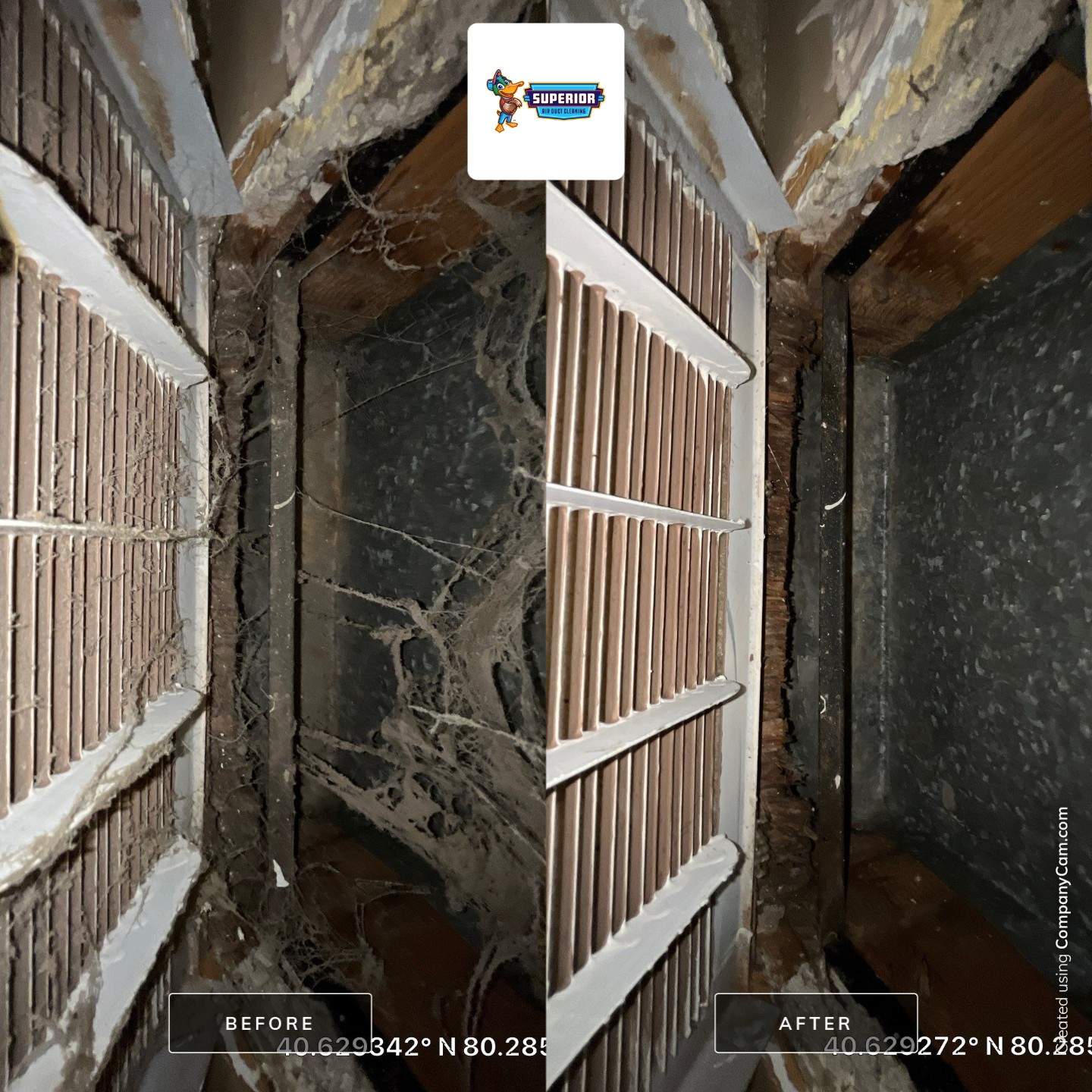 Air Duct Cleaning With a Vacuum Truck in Aliquippa, PA by Superior Air Duct Cleaning