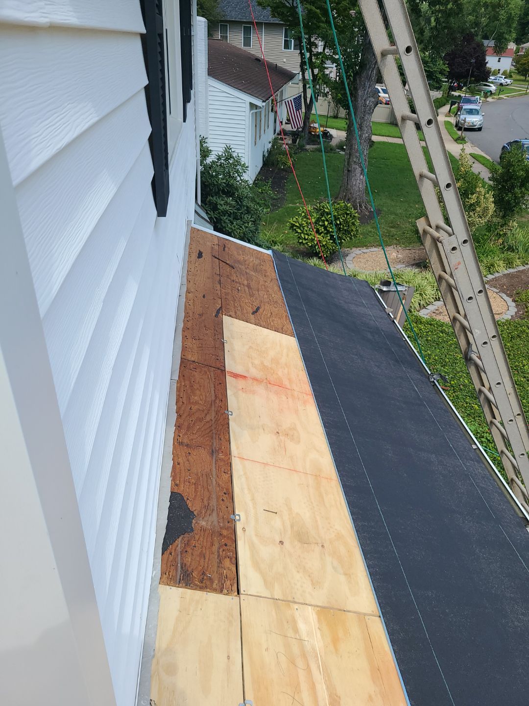 Burke: Residential Roof Installation with CertainTeed Landmark Pro Designer Shingles in Max Def Charcoal Black by RM Banning, Inc.