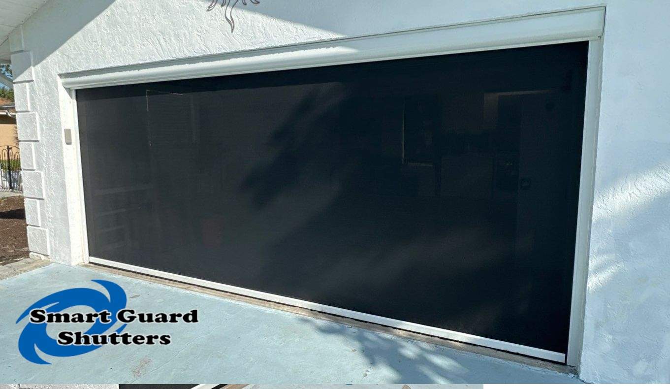 Retractable Screen Motorized by Smart Guard Shutters