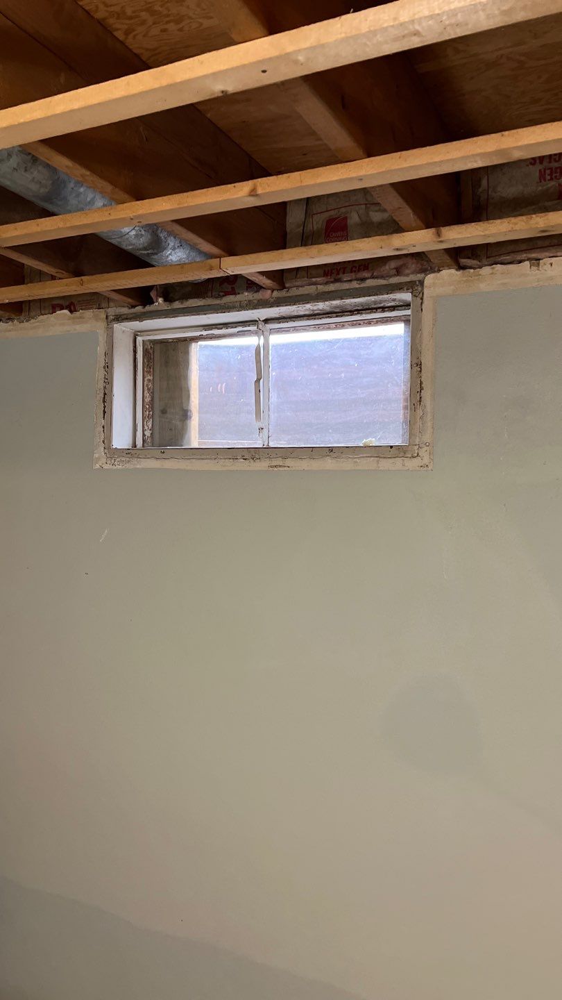 Egress Window using Provia Windows by Total Restoration Services