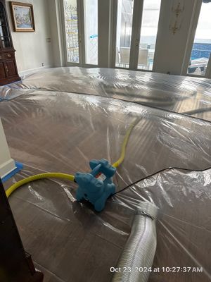 Hurricane Damage using Drying Equipment