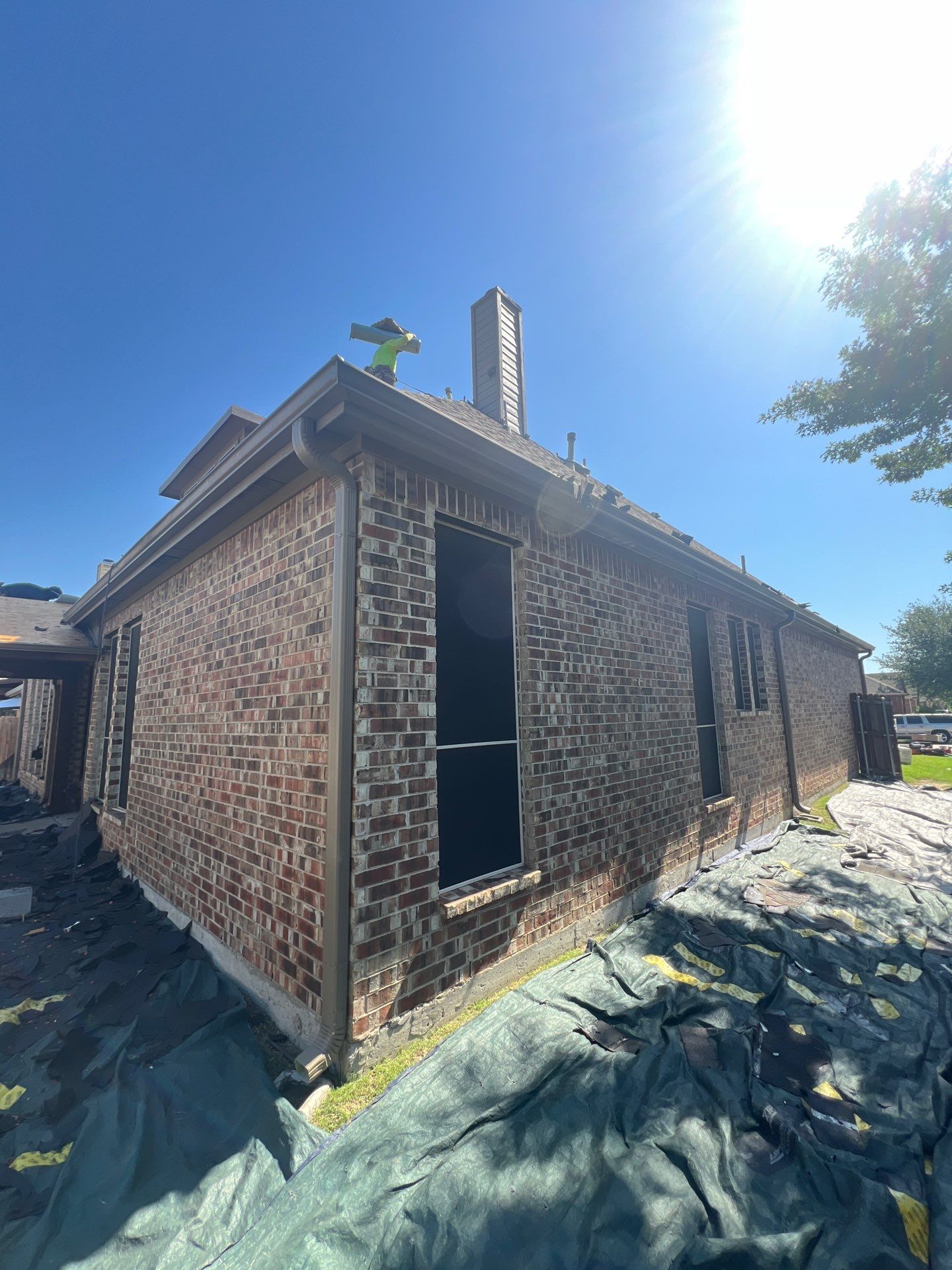 Roof, Gutters, Screens, and Fence Staining by Rainy Day Restoration