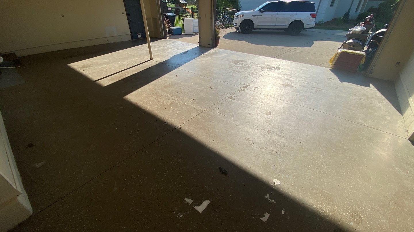 Garage using Mediterranean by Select Painting, Coatings & Garage Cabinets