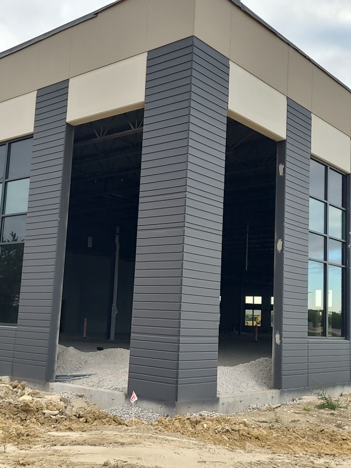 New Construction Precast - Warehouse, Office & Line Striping by Blair Commercial Painting, LLC