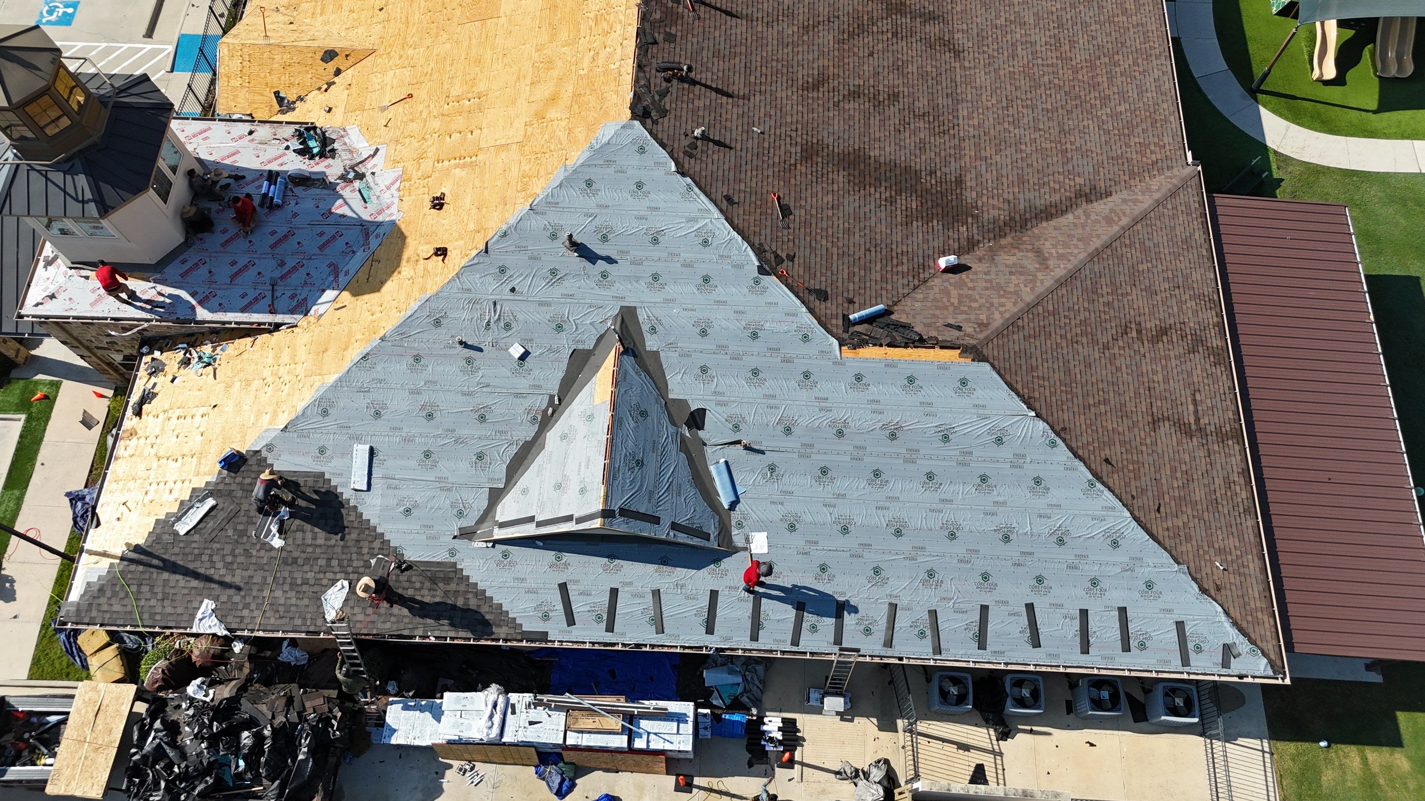 Roof Replacement on a Daycare! by Core Four Roofing