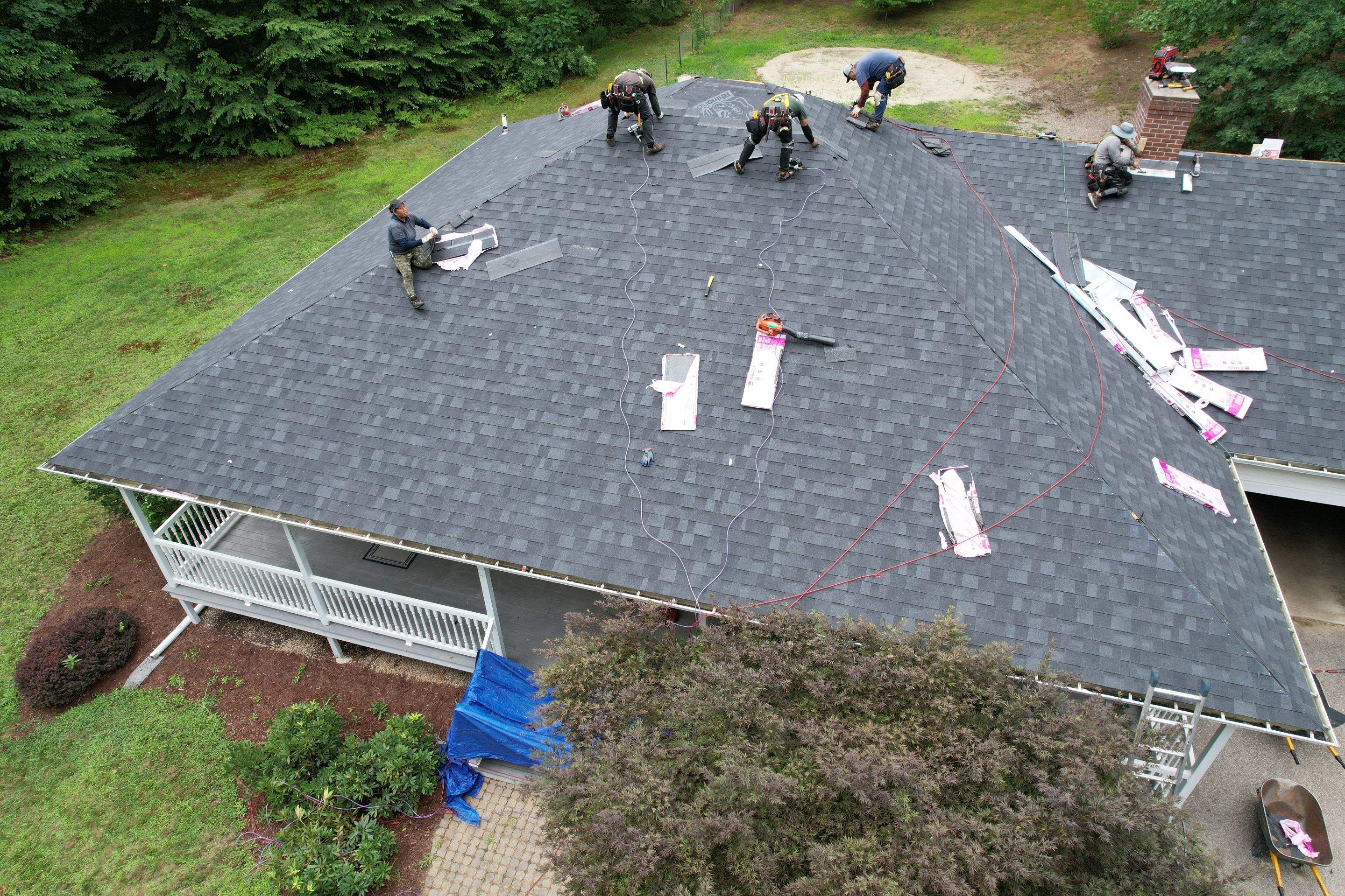Roofing in Beautiful Lee New Hampshire by Tall pine roofing