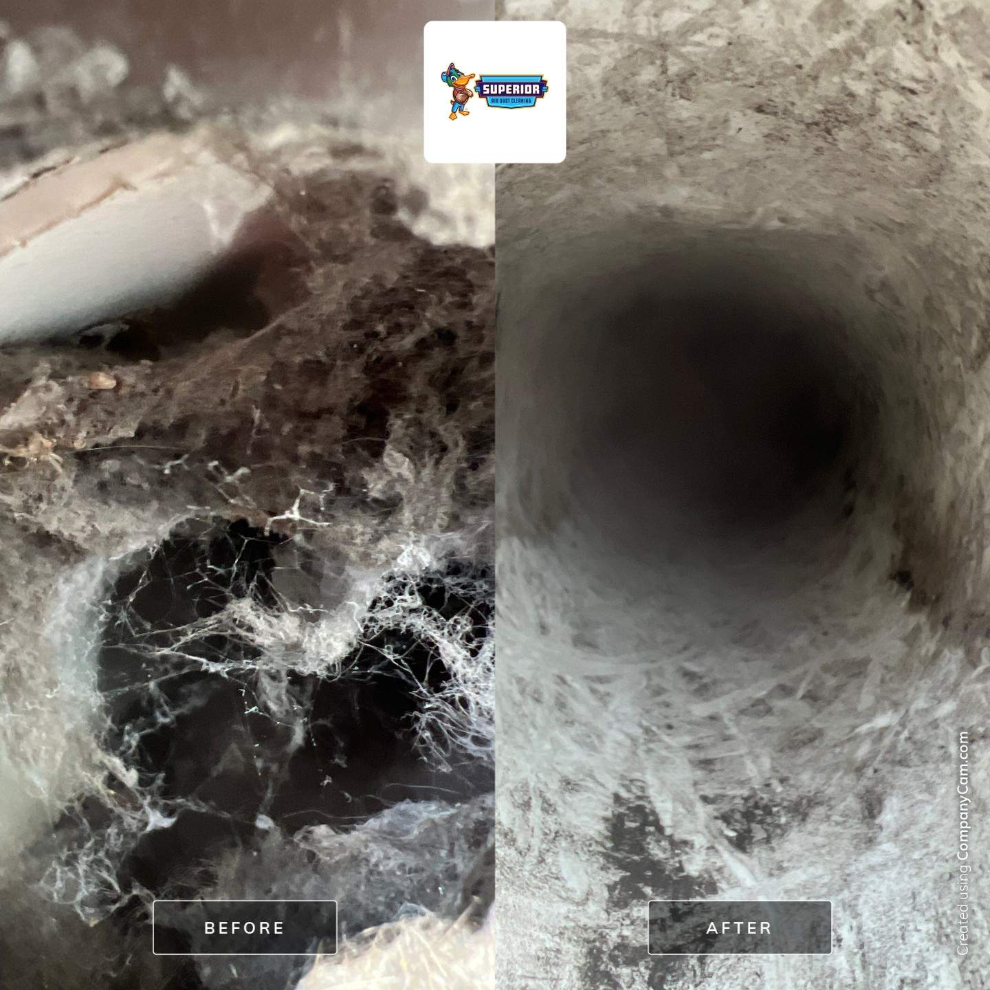 Dryer Vent Cleaning With a Vacuum Truck in Beaver, PA by Superior Air Duct Cleaning