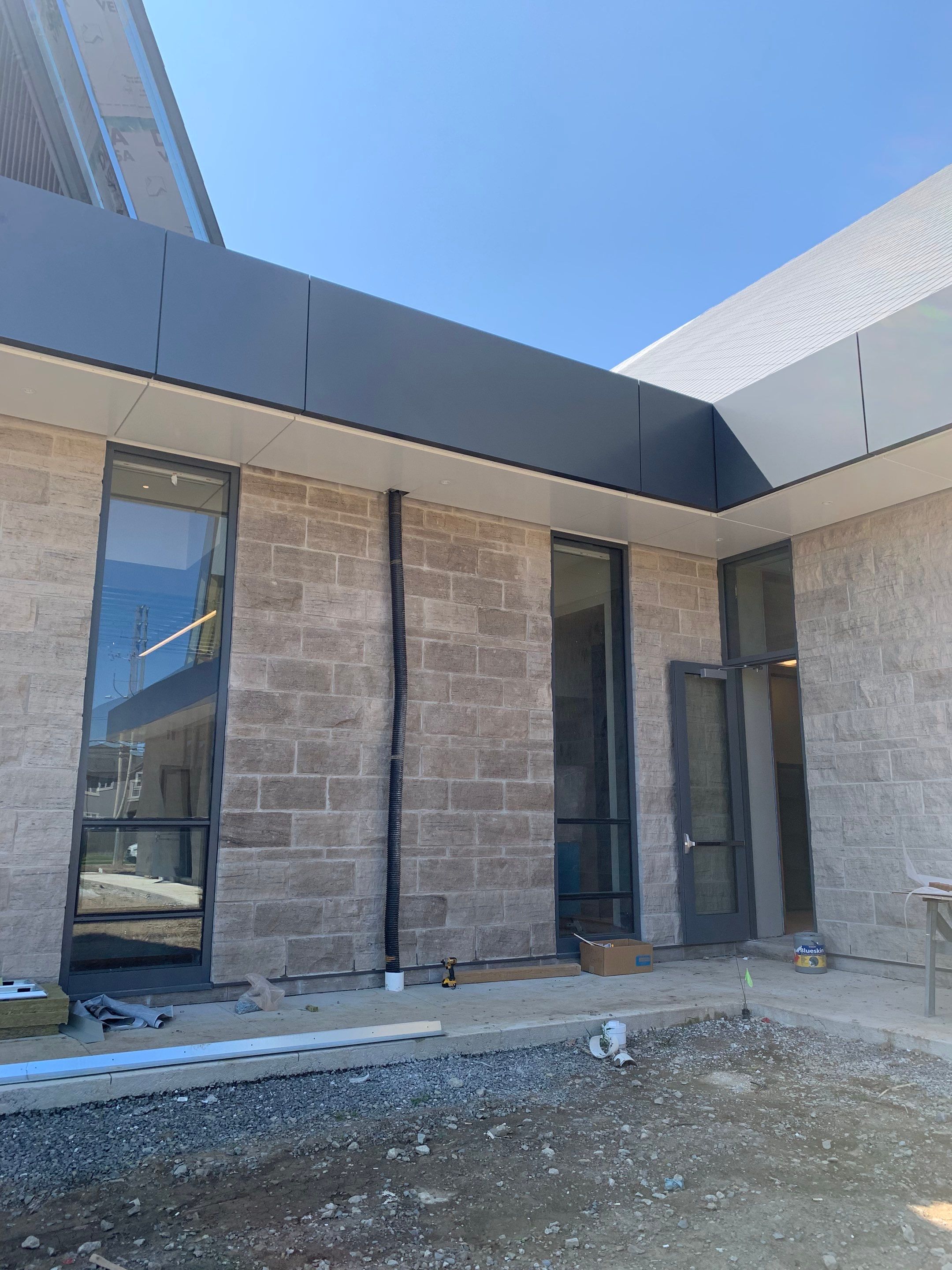 Commercial Roofing Installation using Diamond Tile Metal Shingles , Tpo Flat Roof by Jay Carter Roofing & Sheet Metal