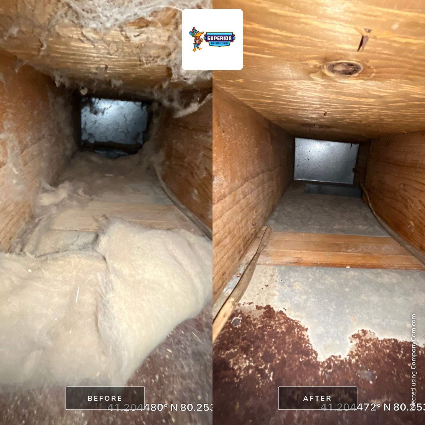 Air Duct Cleaning With a Vacuum Truck in Mercer, PA by Superior Air Duct Cleaning
