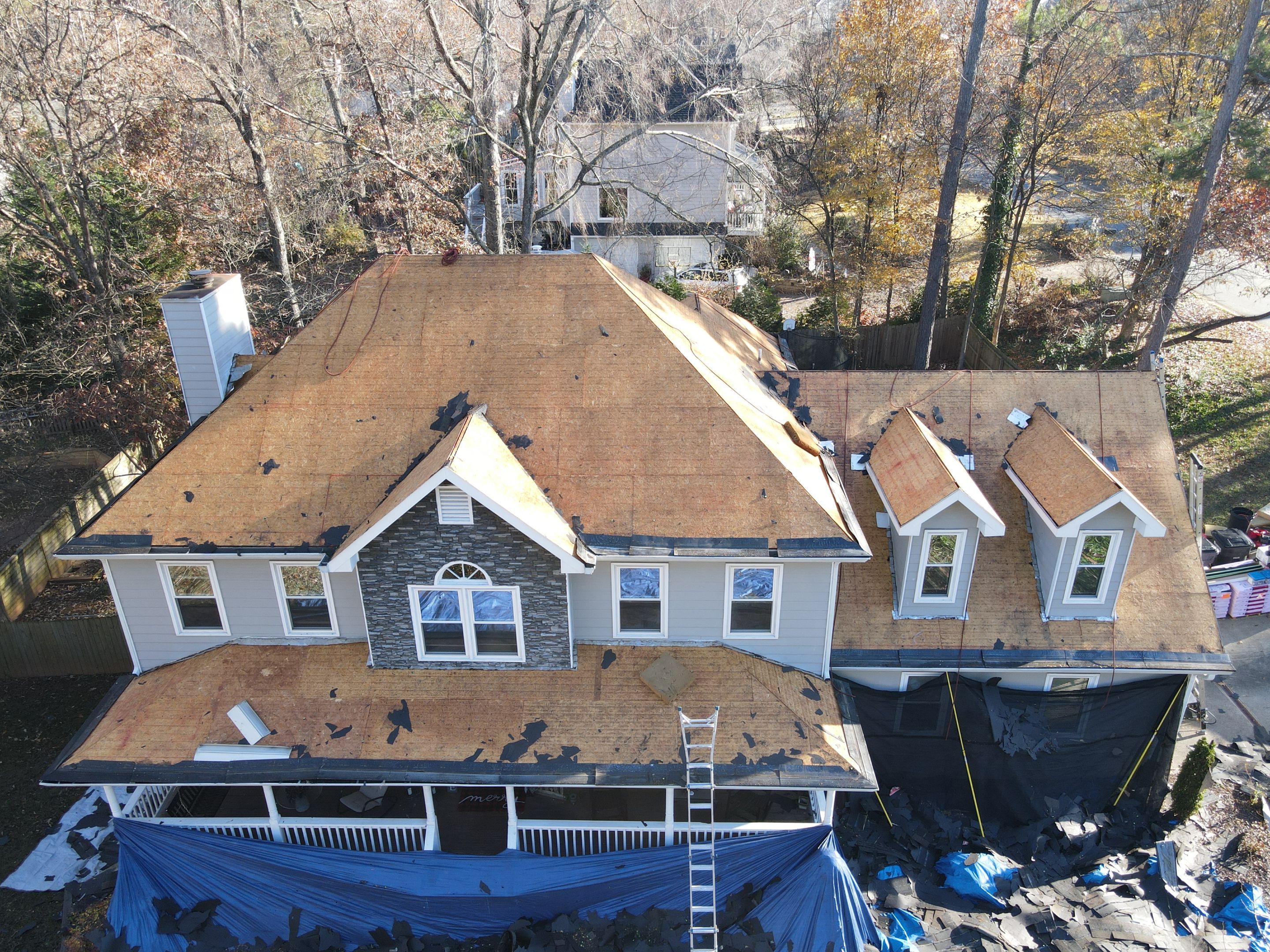Residential Roofing Installation using Owens Corning by Inspector Roofing and Restoration