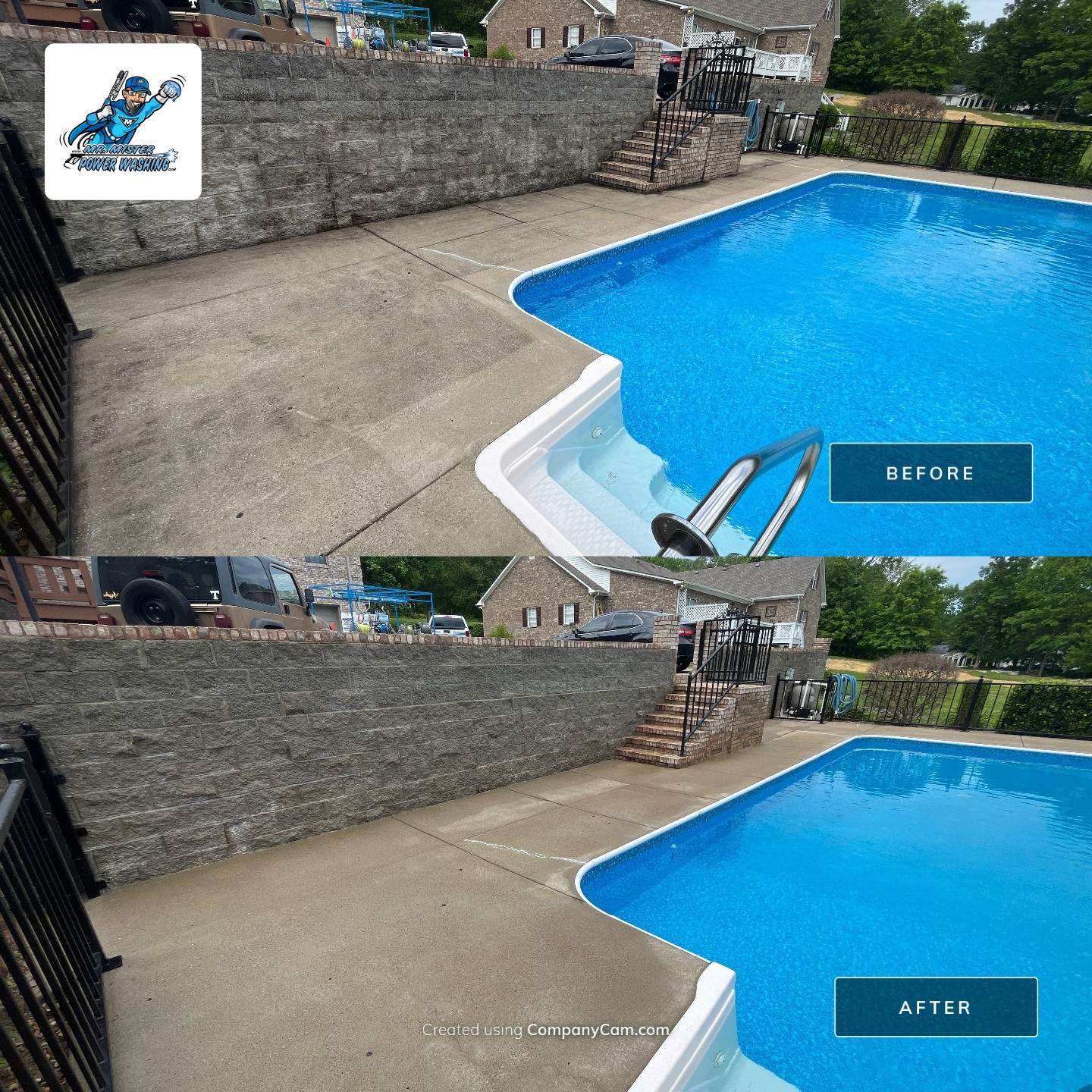 Brett's Pool by Mr. Mister Power Washing