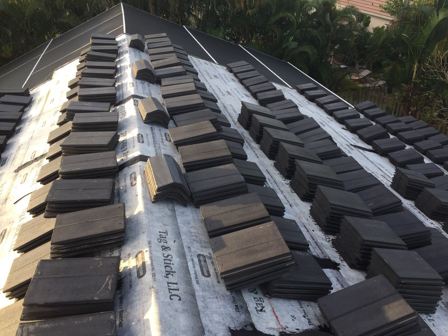 Residential Roofing Installation using Eagle Roofing Tile by BLUES BROTHERS ROOFING