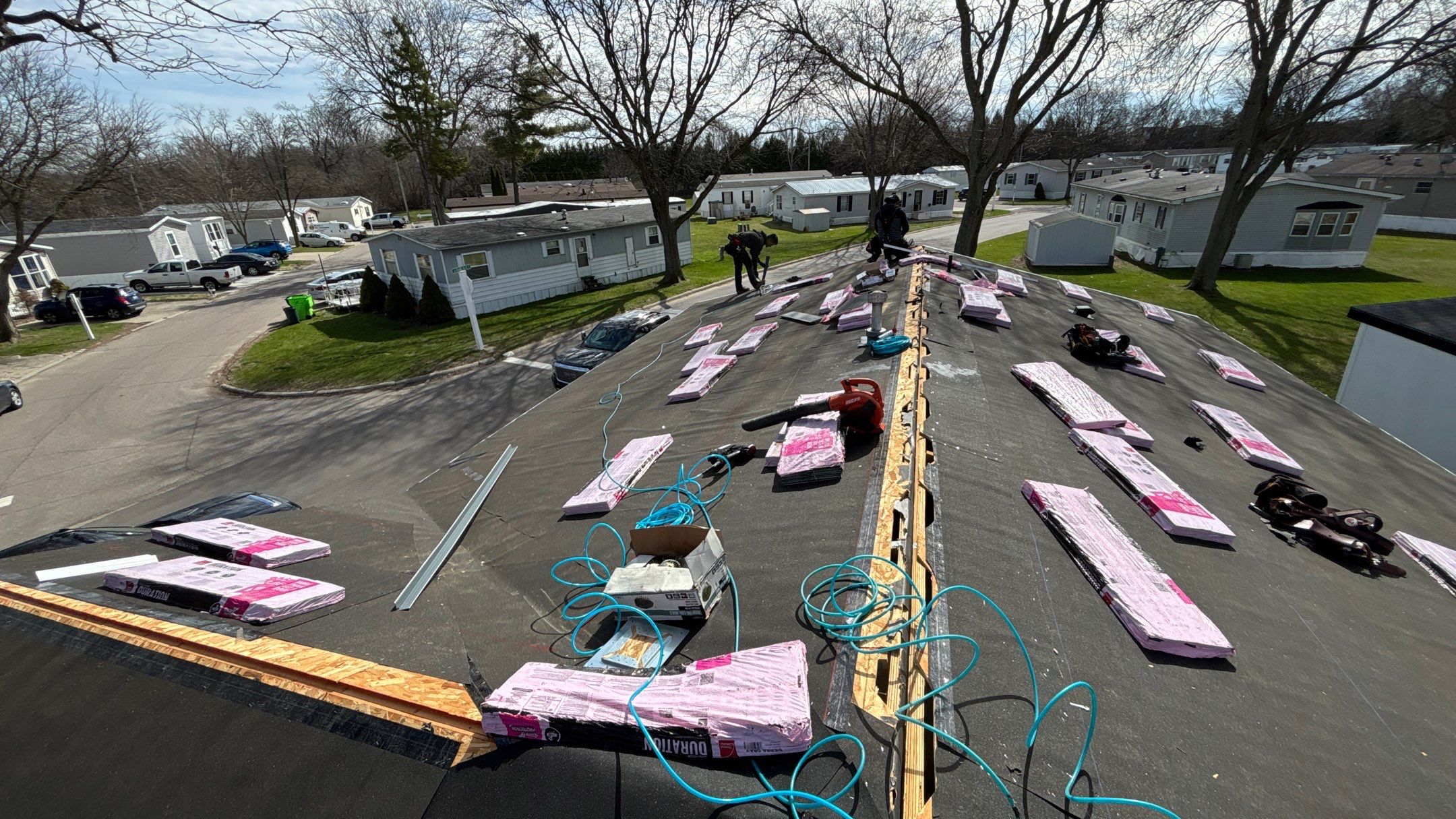 Roof Replacement using Owens Corning Sierra Gray by 180 Contractors