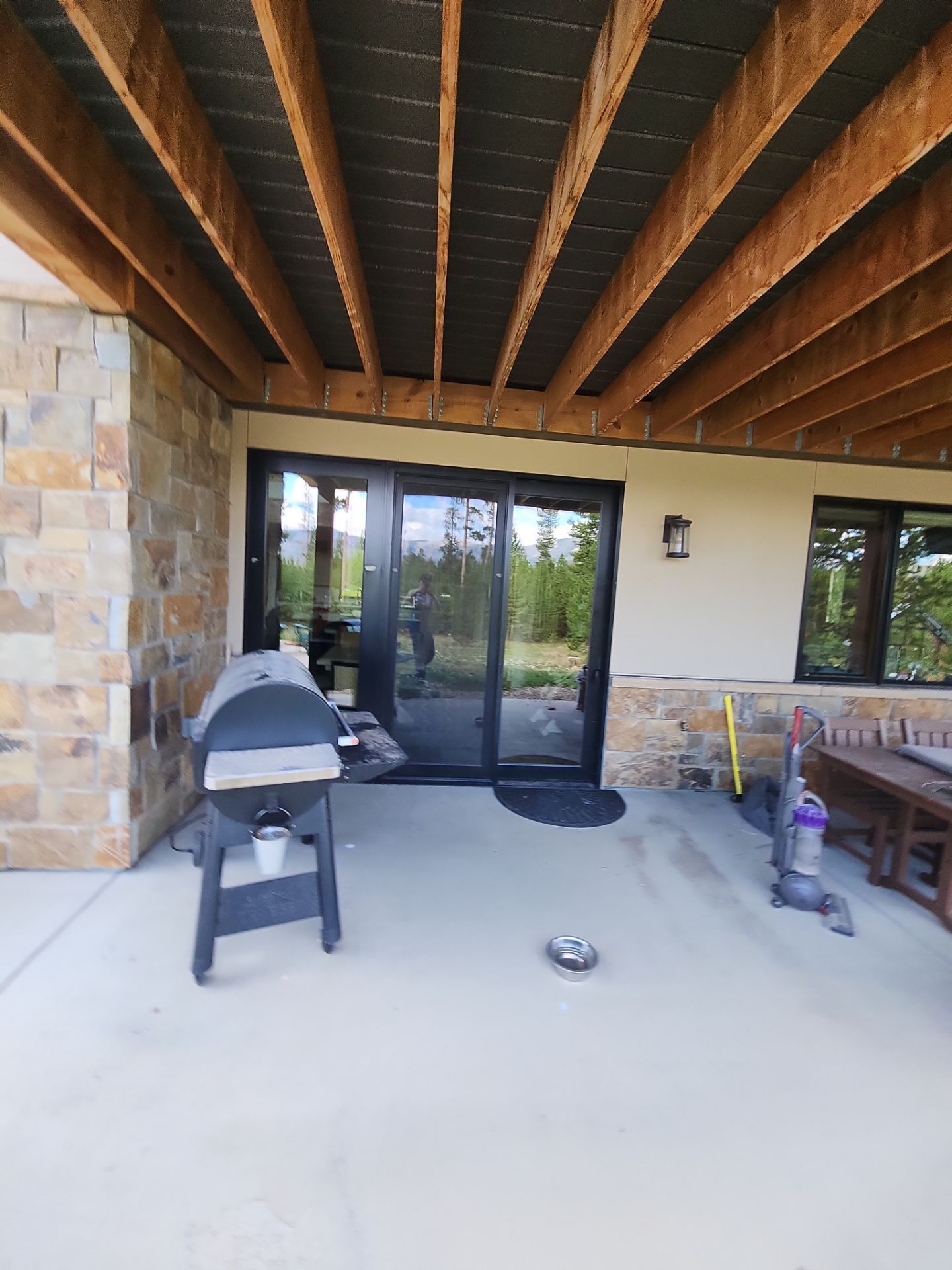 Window Washing using Ninja Scrubbers by Wheatley Creek Services