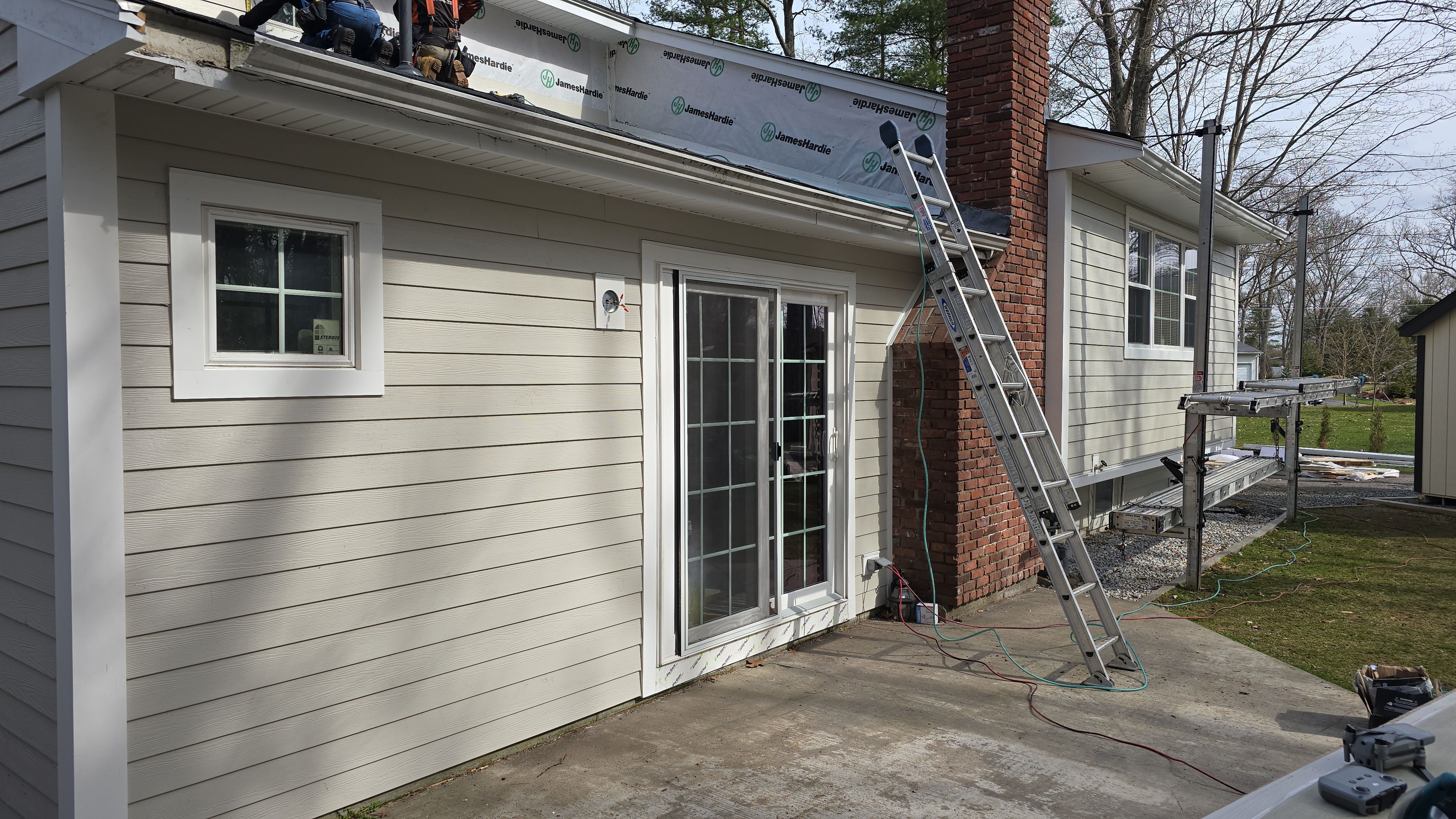 Jmaes Hardie in Medway, MA by UBrothers Construction