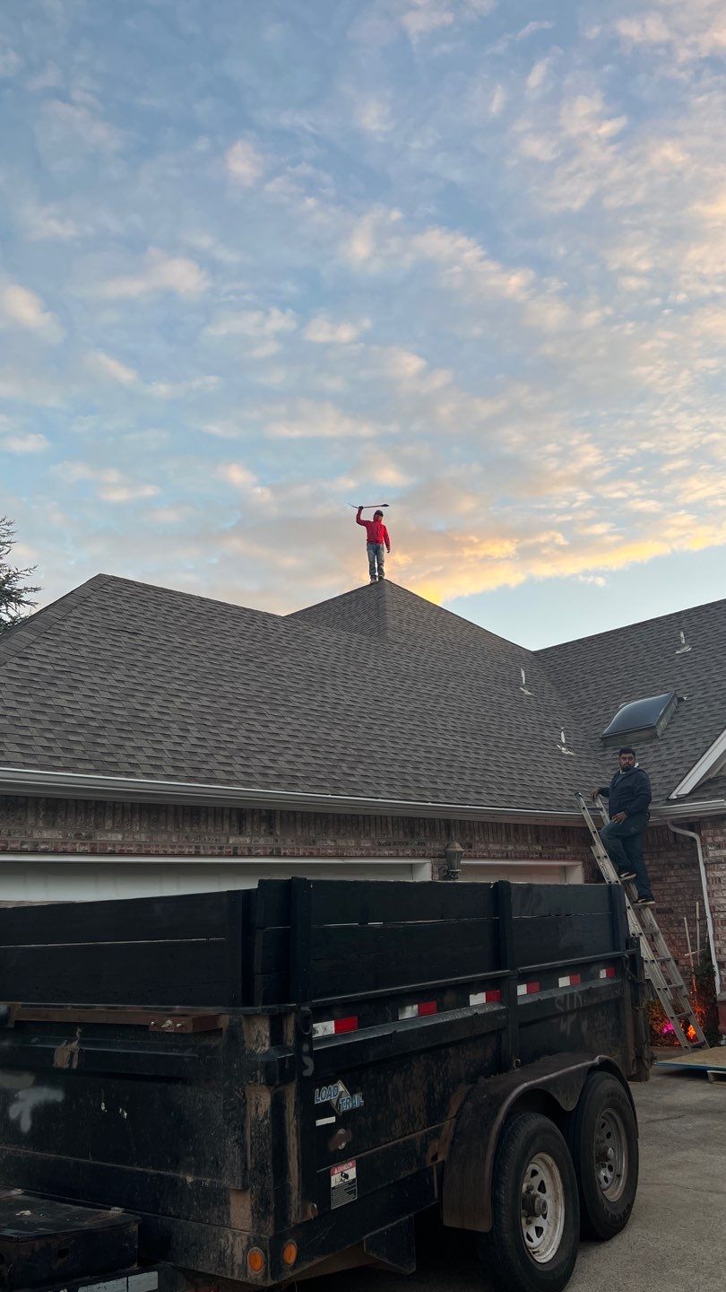 Residential Roofing Installation using GAF Natural Shadow  by A & H Roofing and Contracting