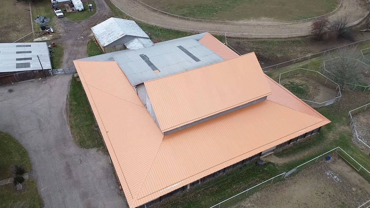 Weather Max, Color: Copper Metallic by Eagle Eye Roofing