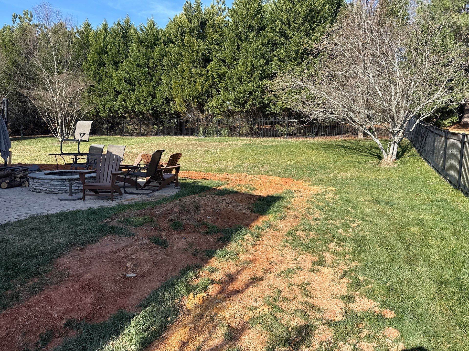 Project in Waxhaw by Badger Hauling