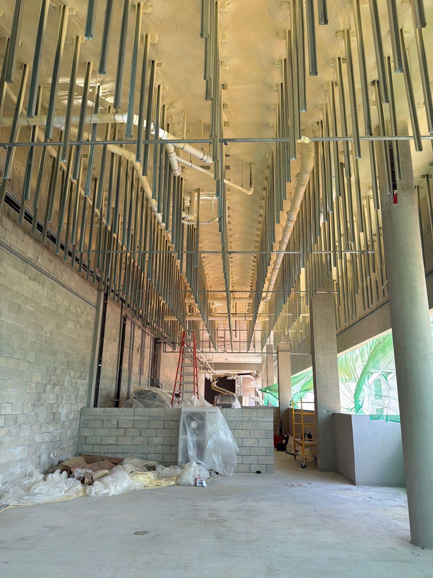 High-Rise Commercial Interior Build-Out at The Edge in Sarasota by GA Foam Solutions, Inc.