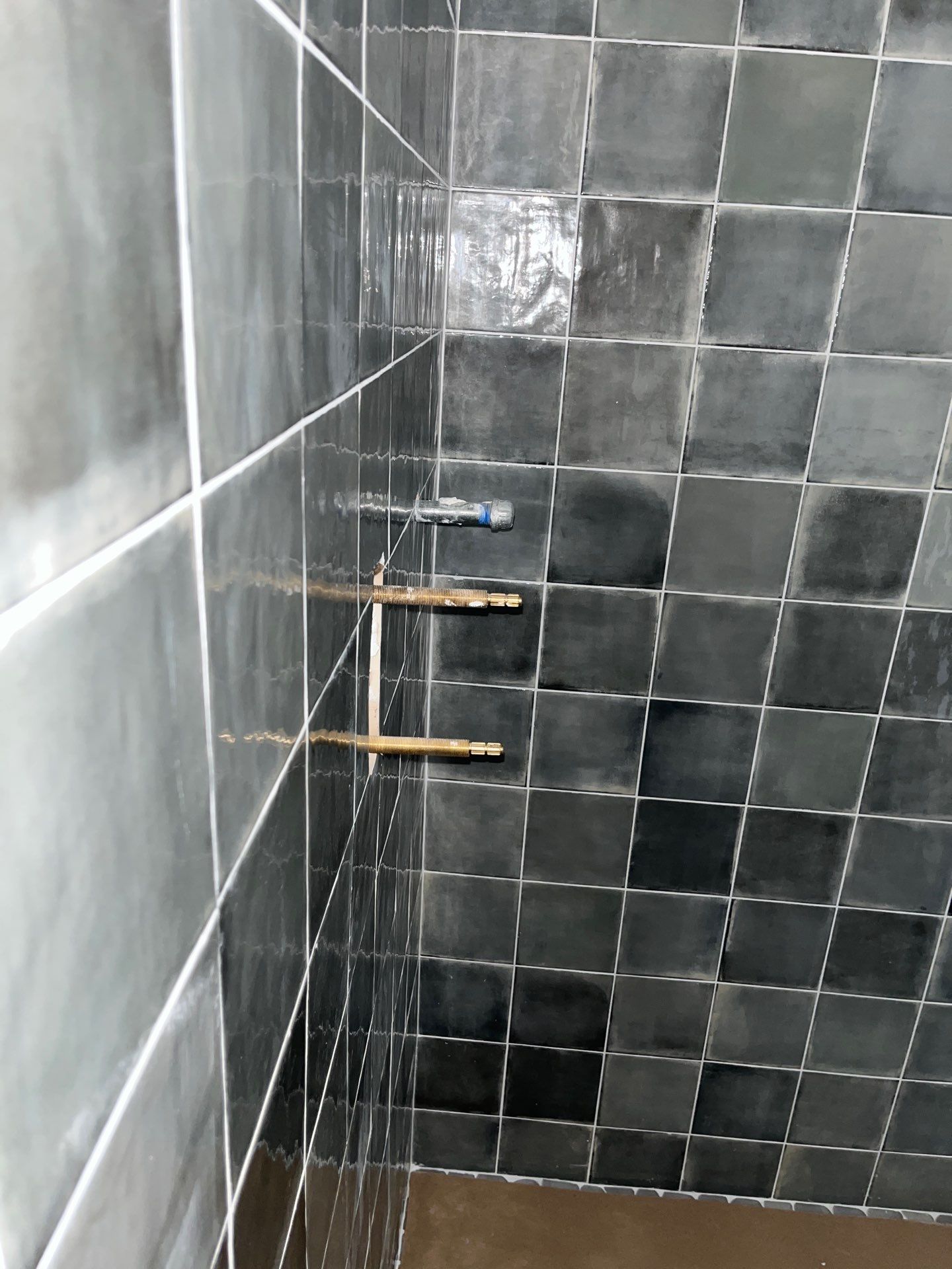 Shower piping Installation by Us Plumbing