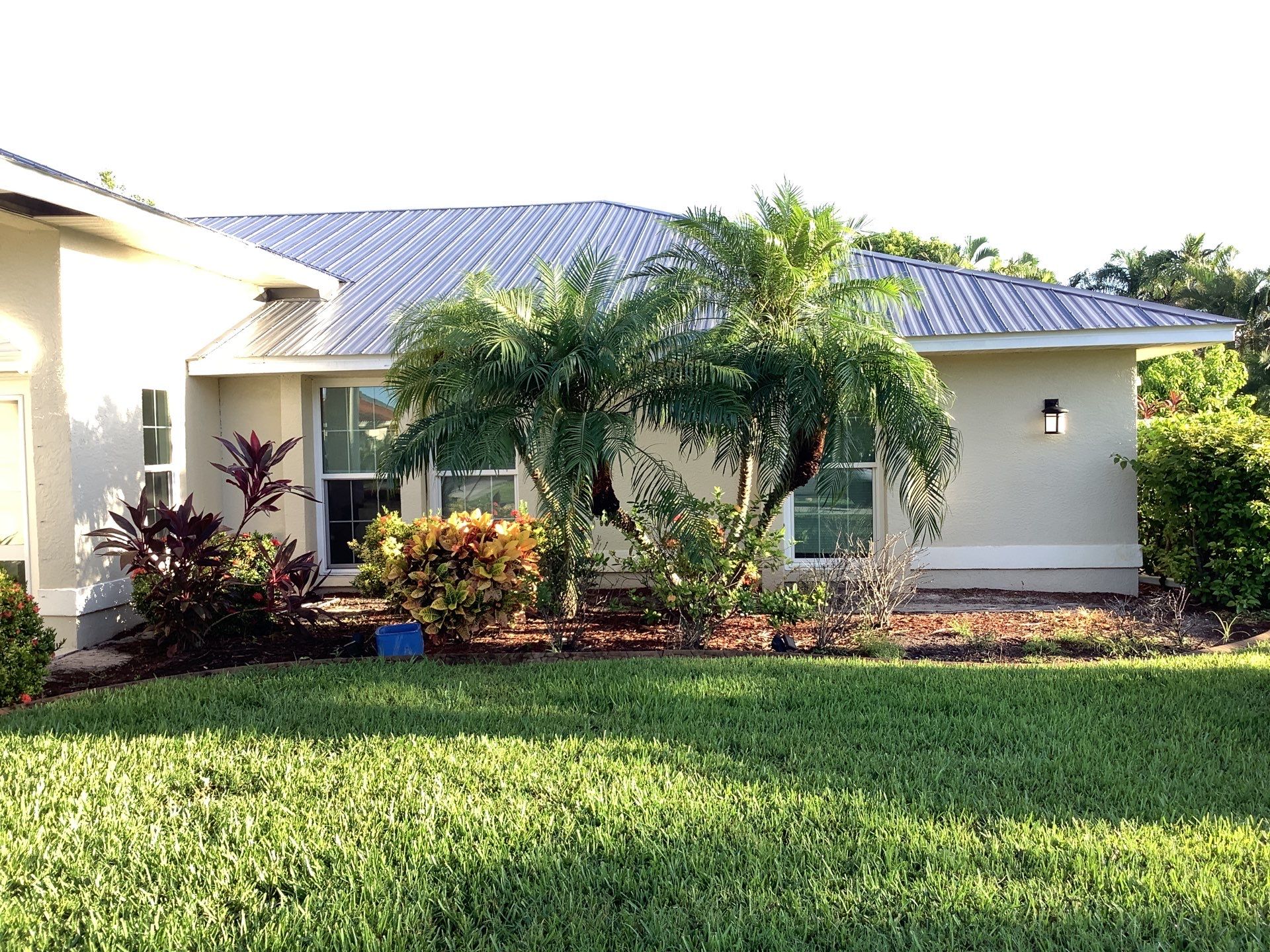 Downspout Installation using 3X4 Elbow Downspout in Cape Coral by Gutter Professors