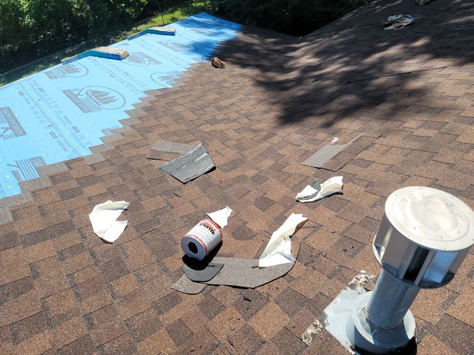 Residential Roofing Repair using Roof Replacement by American Roofing & Construction LLC