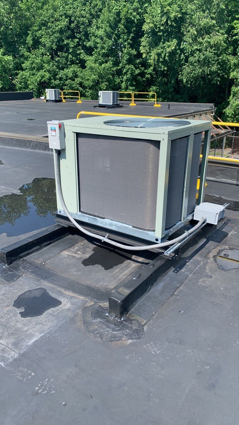 Commercial Roofing Repair using EPDM  by A Plus Exterior